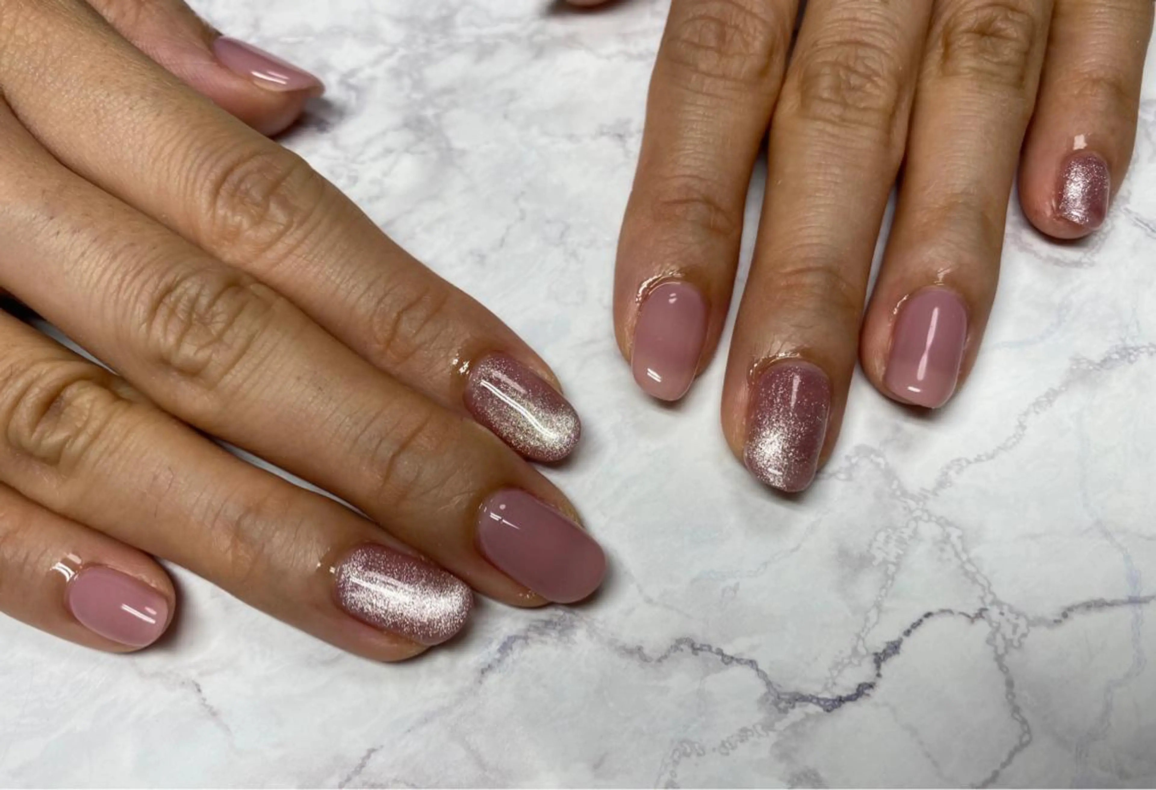 ネイル ハンドネイル Mana‪ ‪·͜· ❤︎‬のネイルデザイン