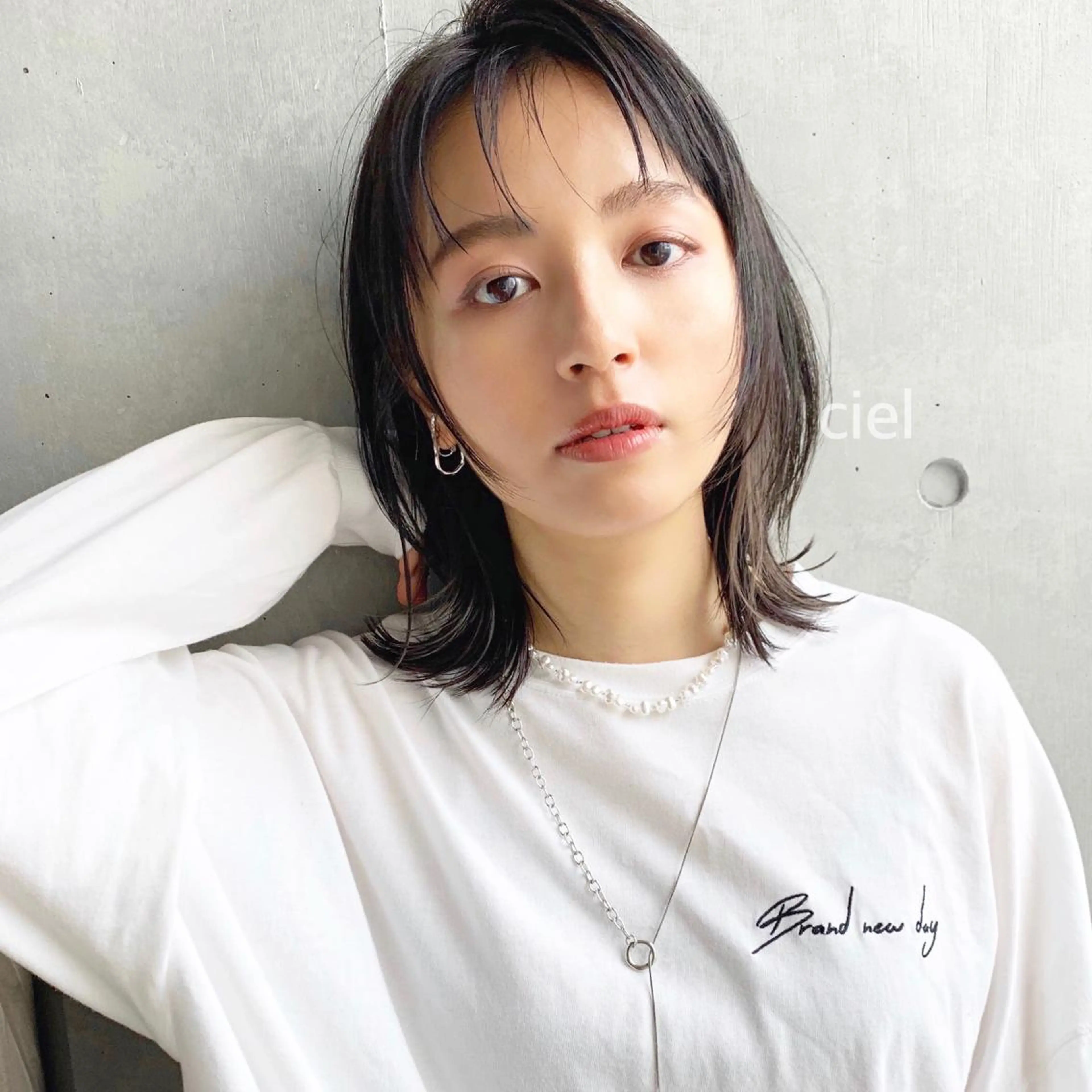 ミディアム カラー カット Sana / 韓国ヘア / カラーのヘアスタイル