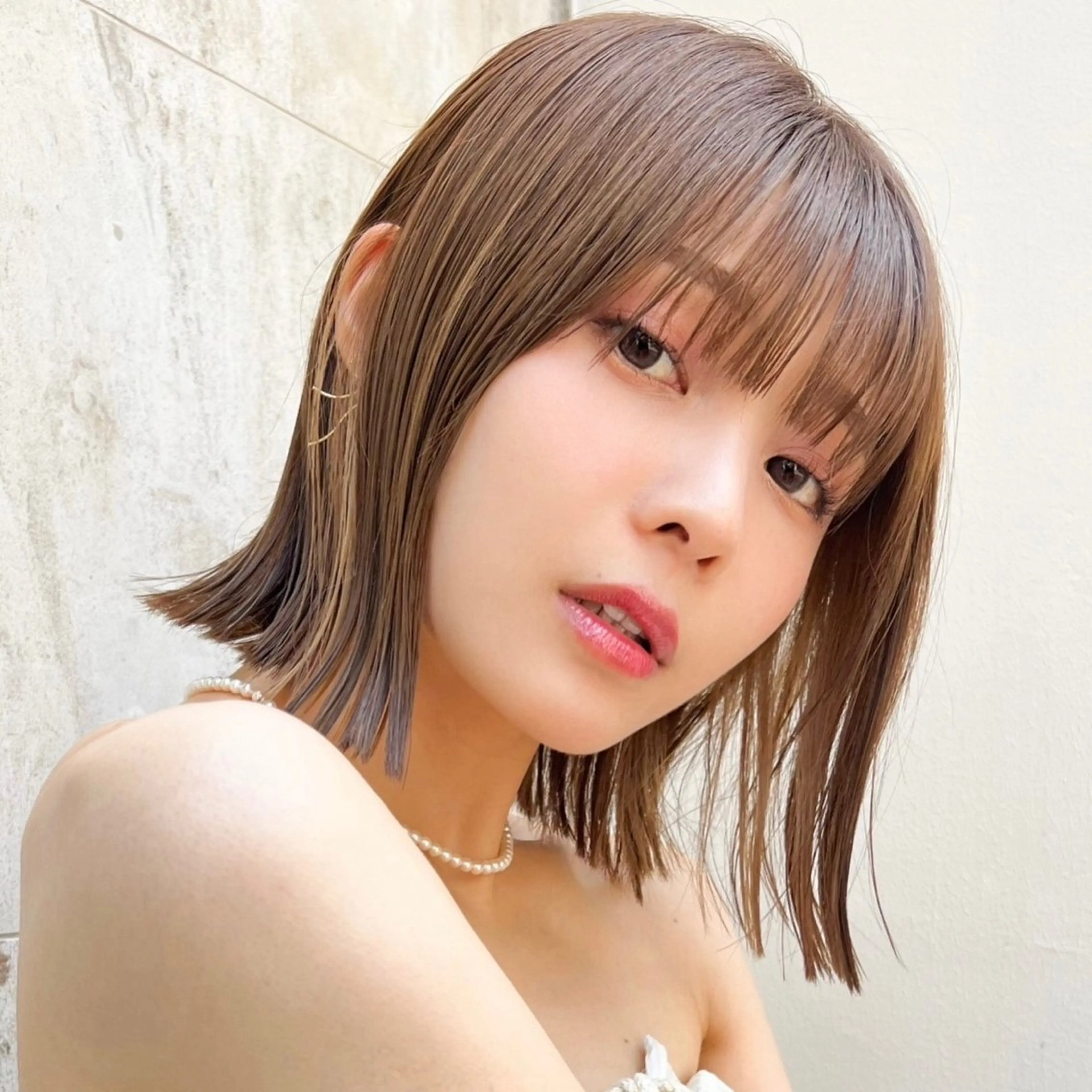 ミディアム カラー パーマ ヘアアレンジ メンズ キッズ カット ヘアカラー トリートメント ヘアセット 丁寧なカウンセリング 🌿Chiemi🌿のヘアスタイル