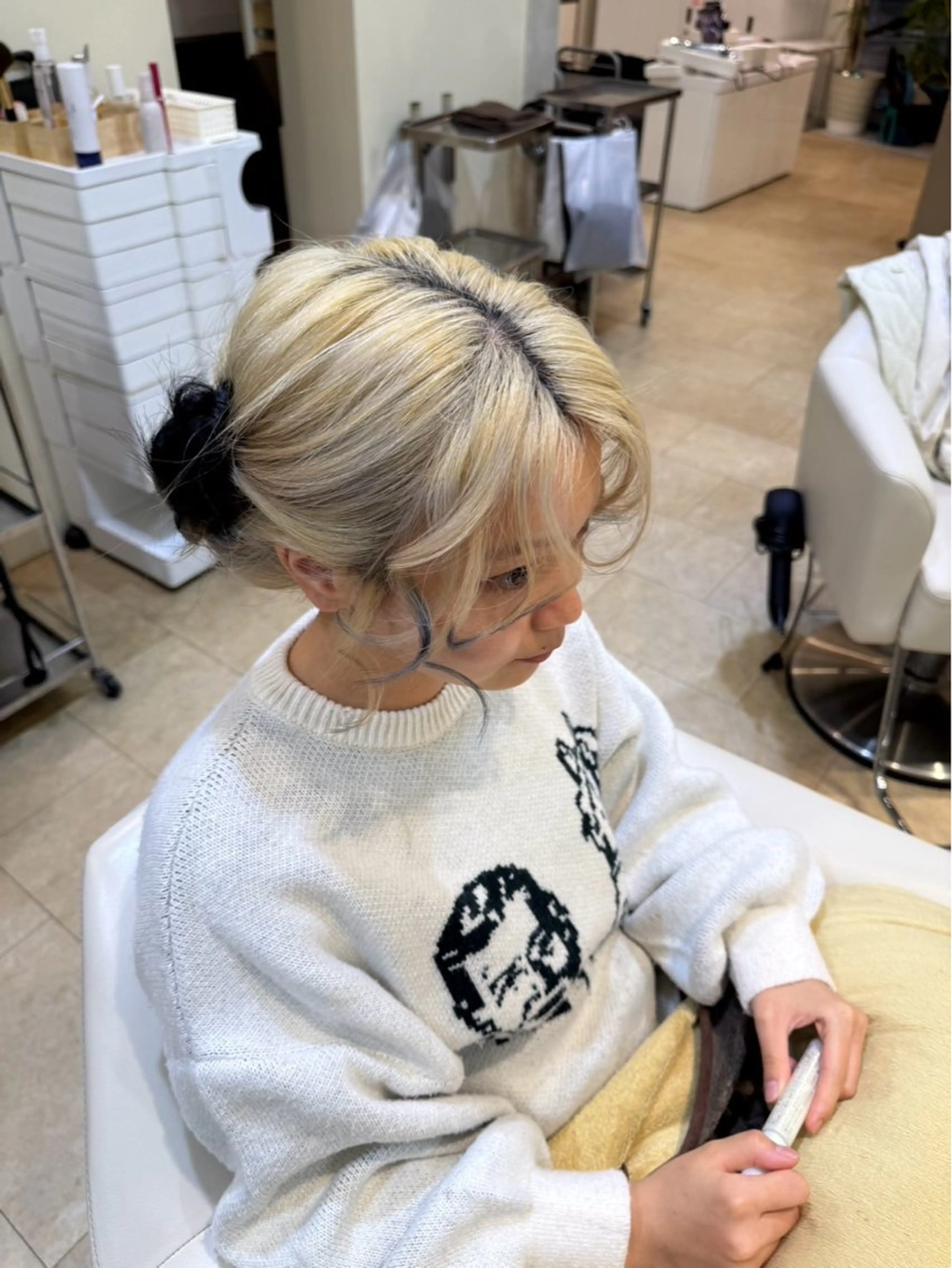 カラー niina /艶髪指名NO.1のヘアスタイル