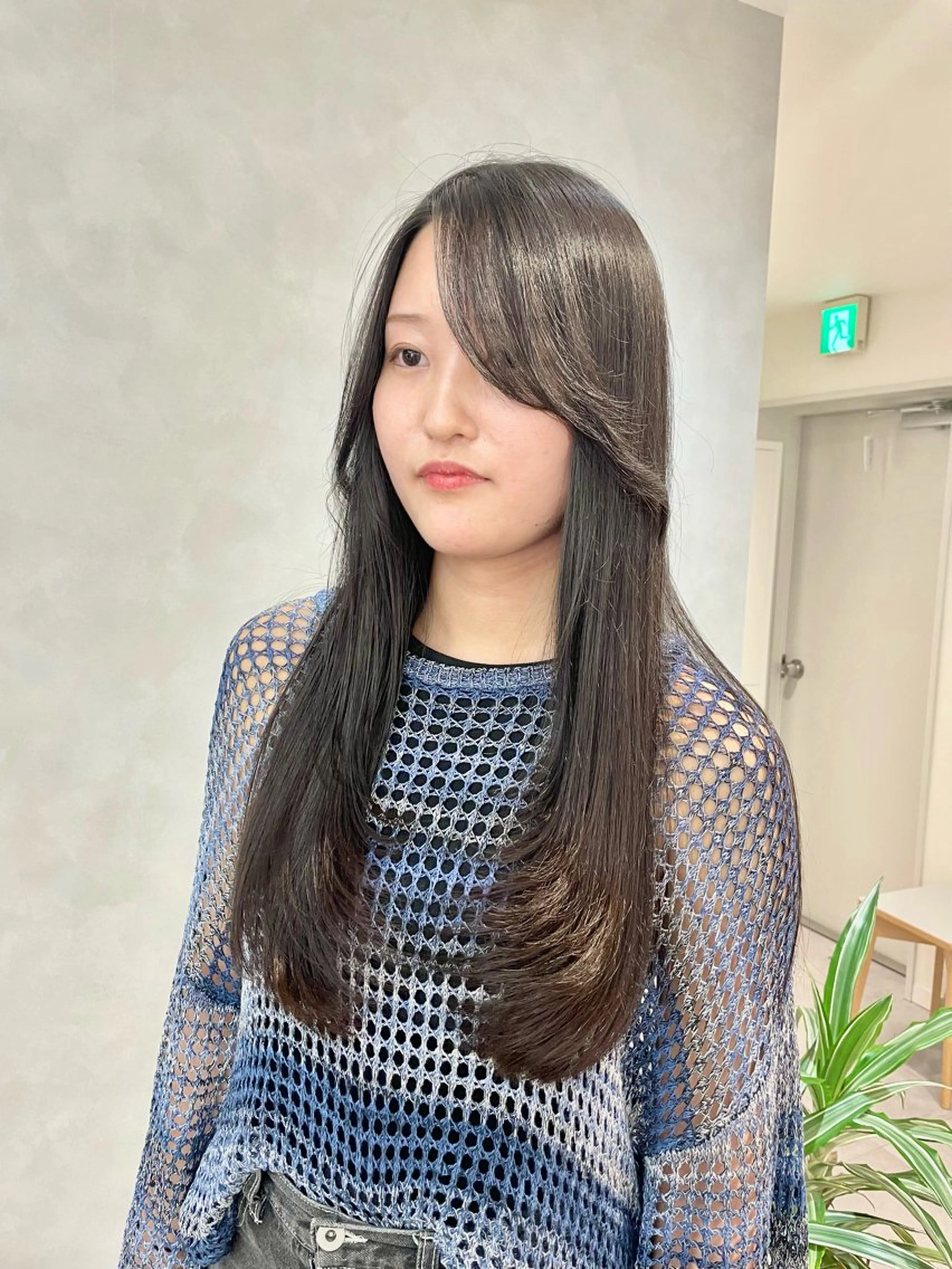 ロング カラー ヘアアレンジ カット ヘアカラー トリートメント 🎀ダブルカラーレイ ヤーyuuri🎀のヘアスタイル