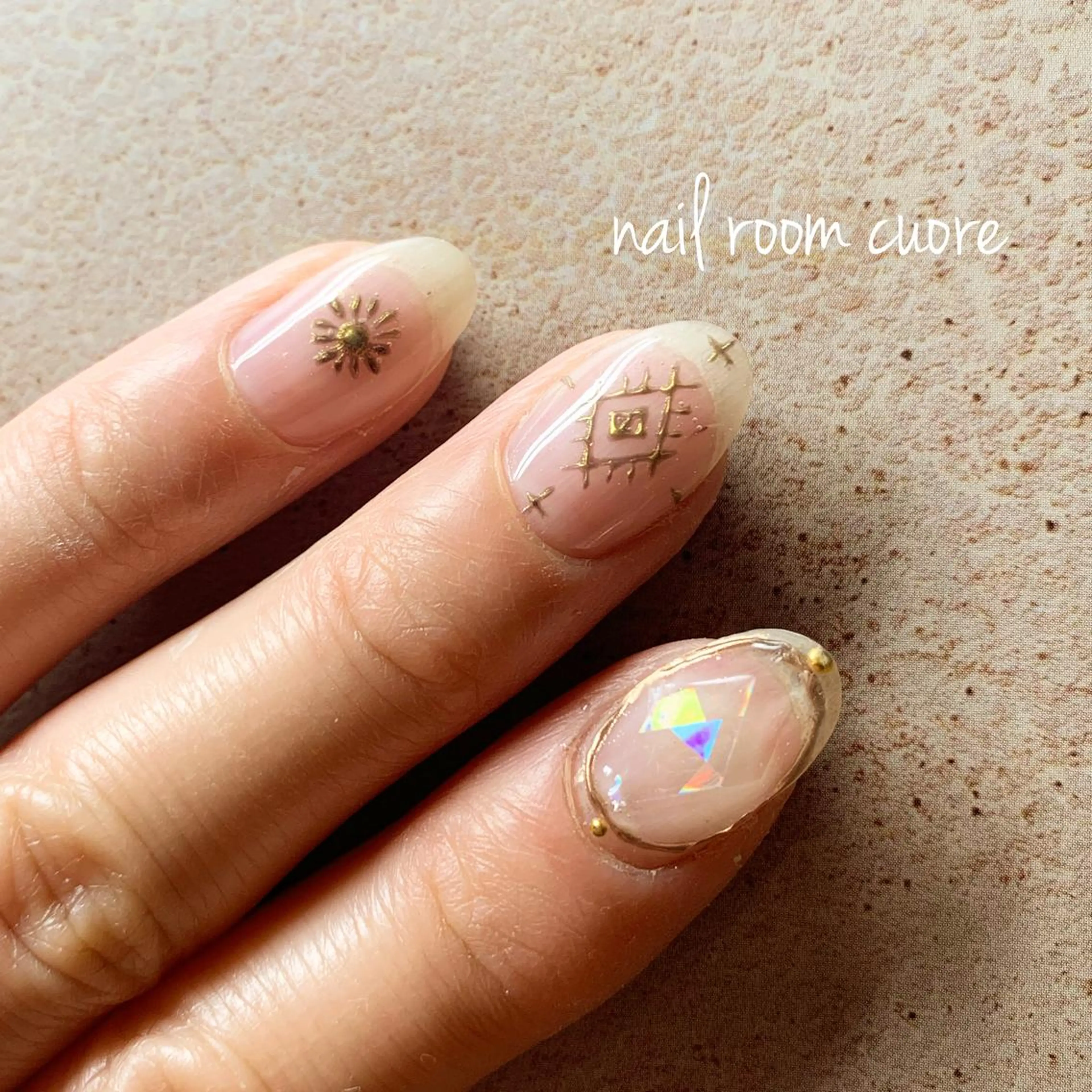 ネイル nail room  cuore所属・松尾 典子のネイルデザイン