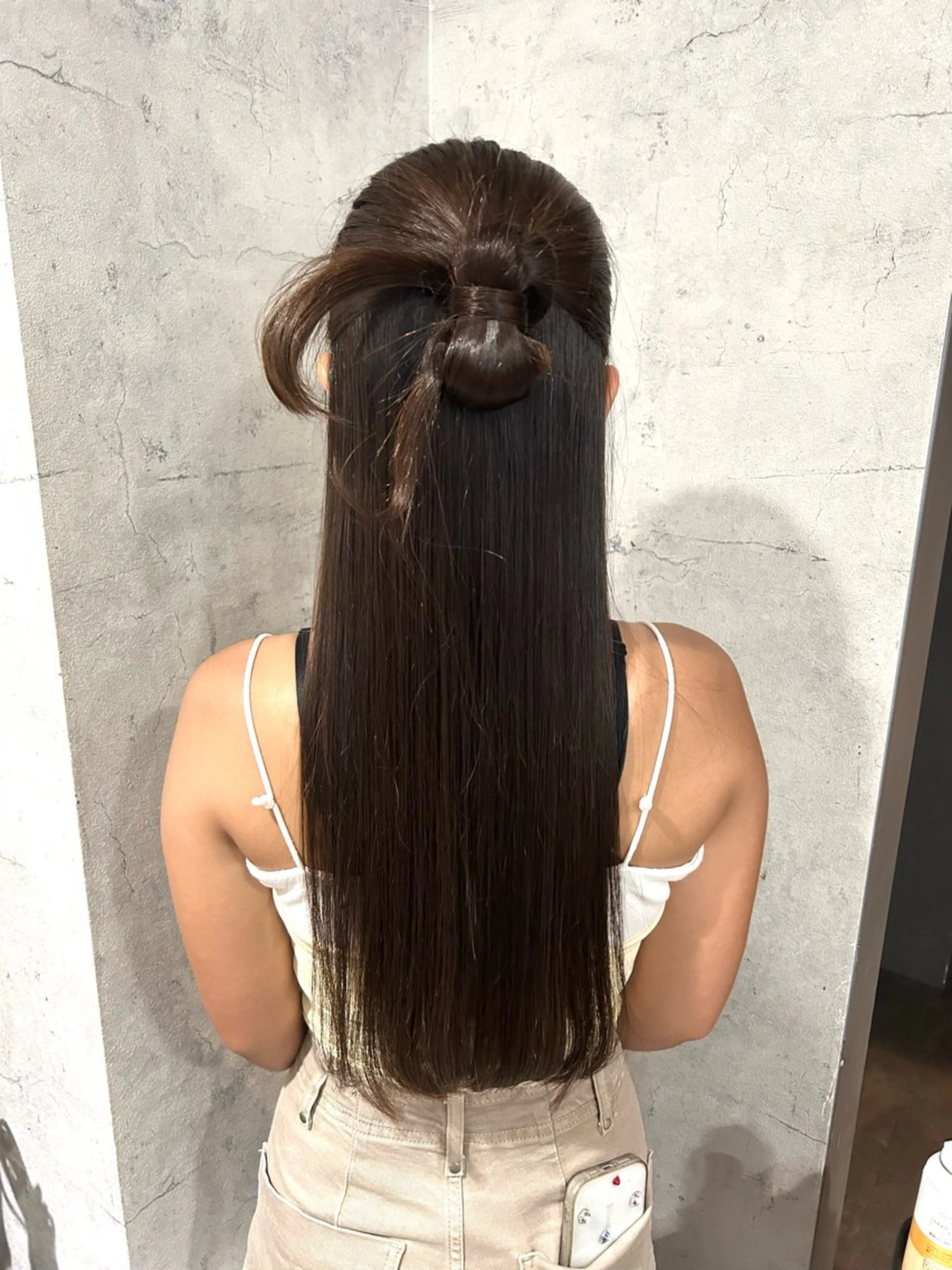 ロング カラー ブラウンカラー チョコレートブラウン デート ヘアカラー パーソナルカラー 診断🍀マリンのヘアスタイル