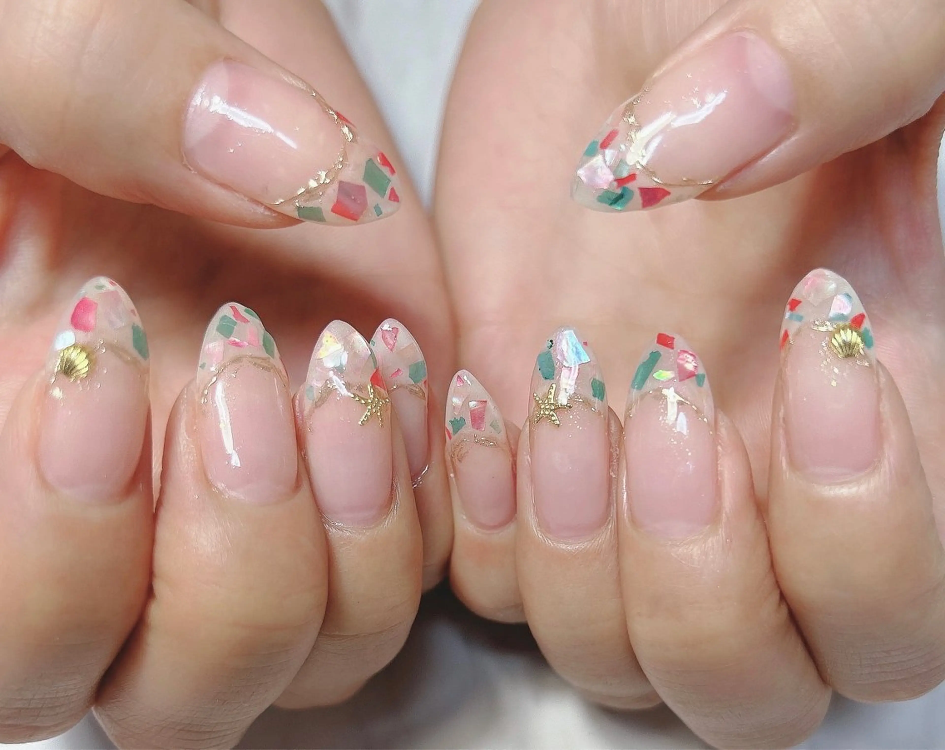 ネイル フレンチネイル ハンドネイル reve あやののネイルデザイン