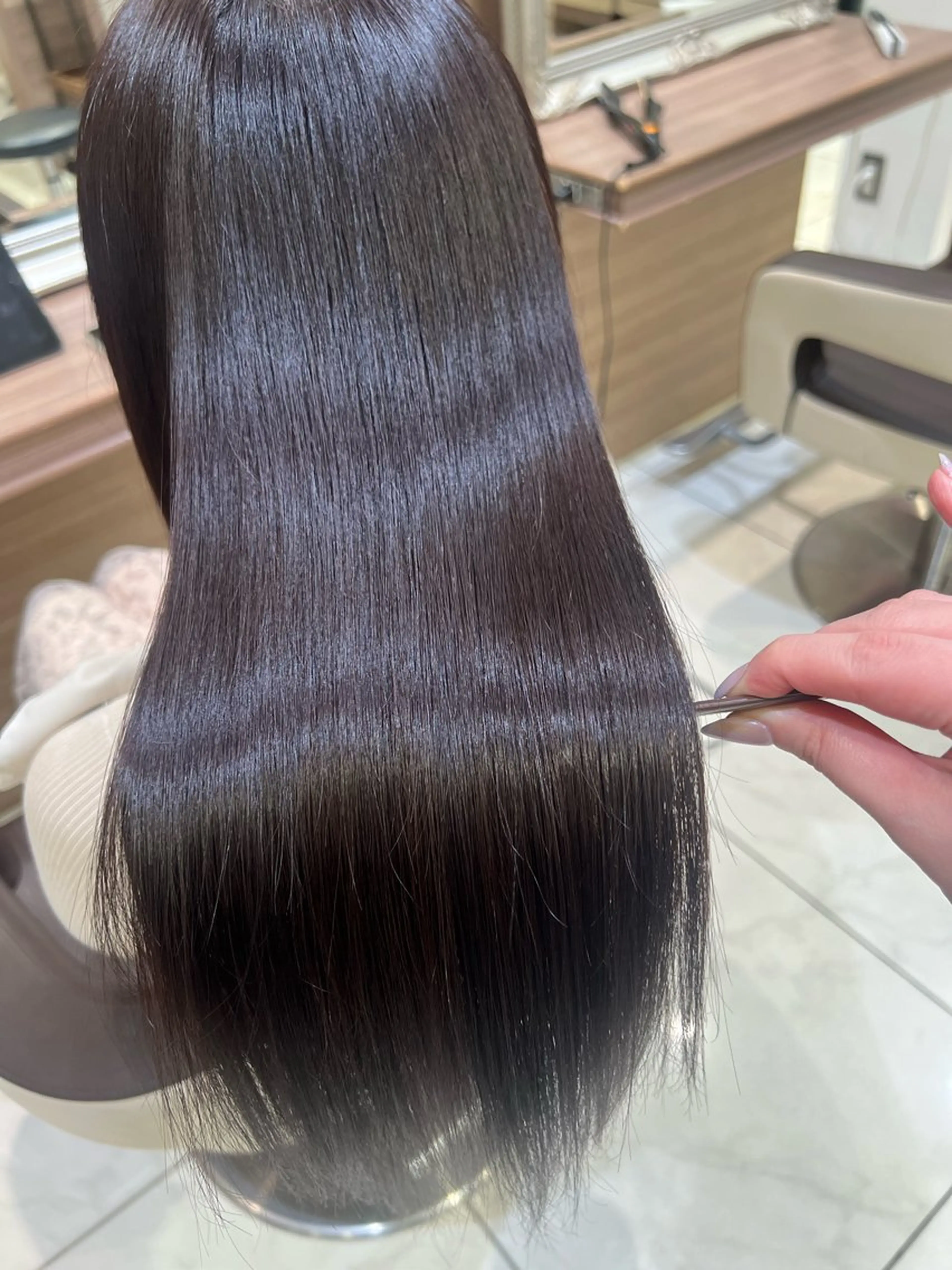 【うる艶髪質に🌟】髪質改善ヘアトリートメント🧴🎀🏳️‍⚧️🫧の写真