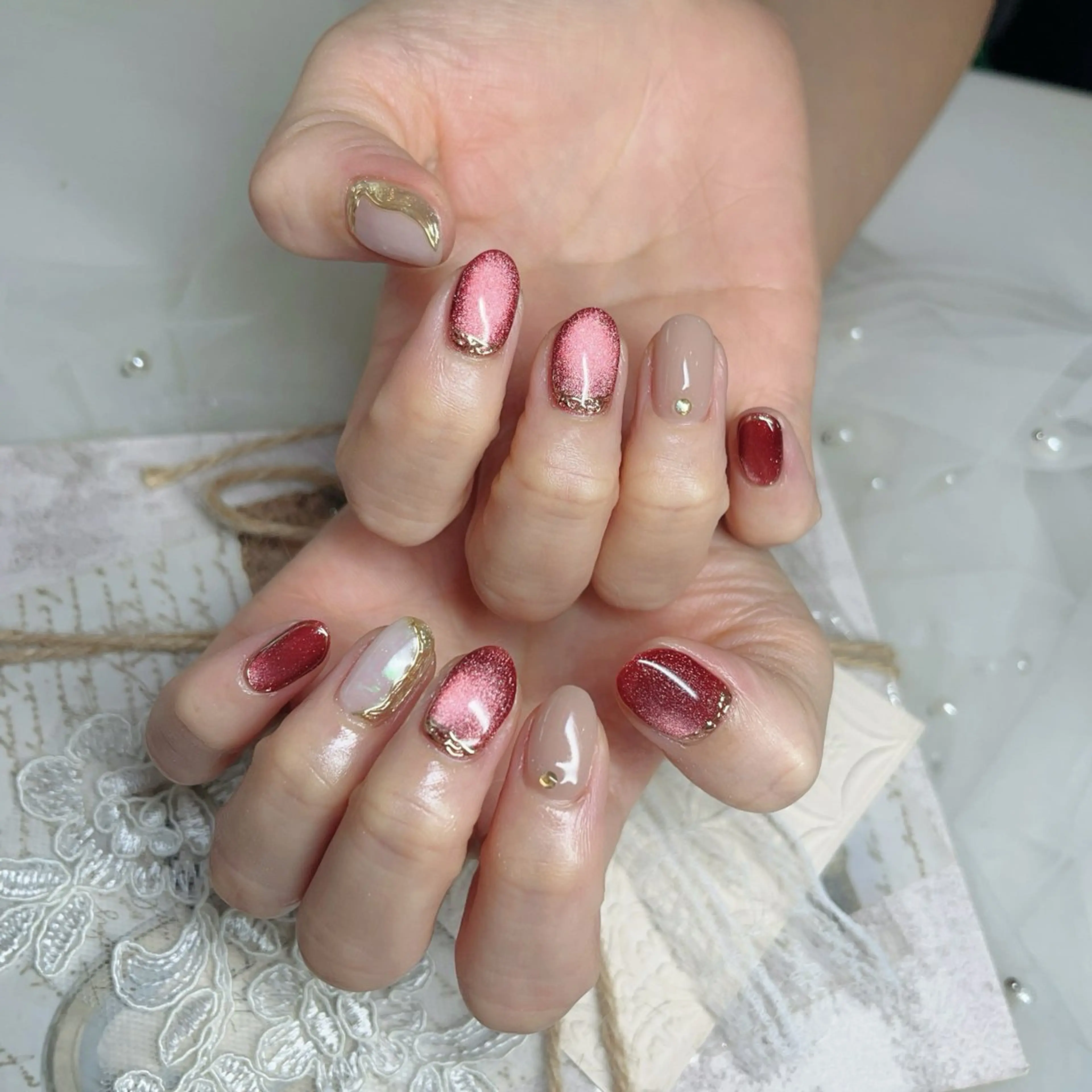 ネイル Fairyフェアリーネイルサロン所属・Nail Hibi サロンのネイルデザイン