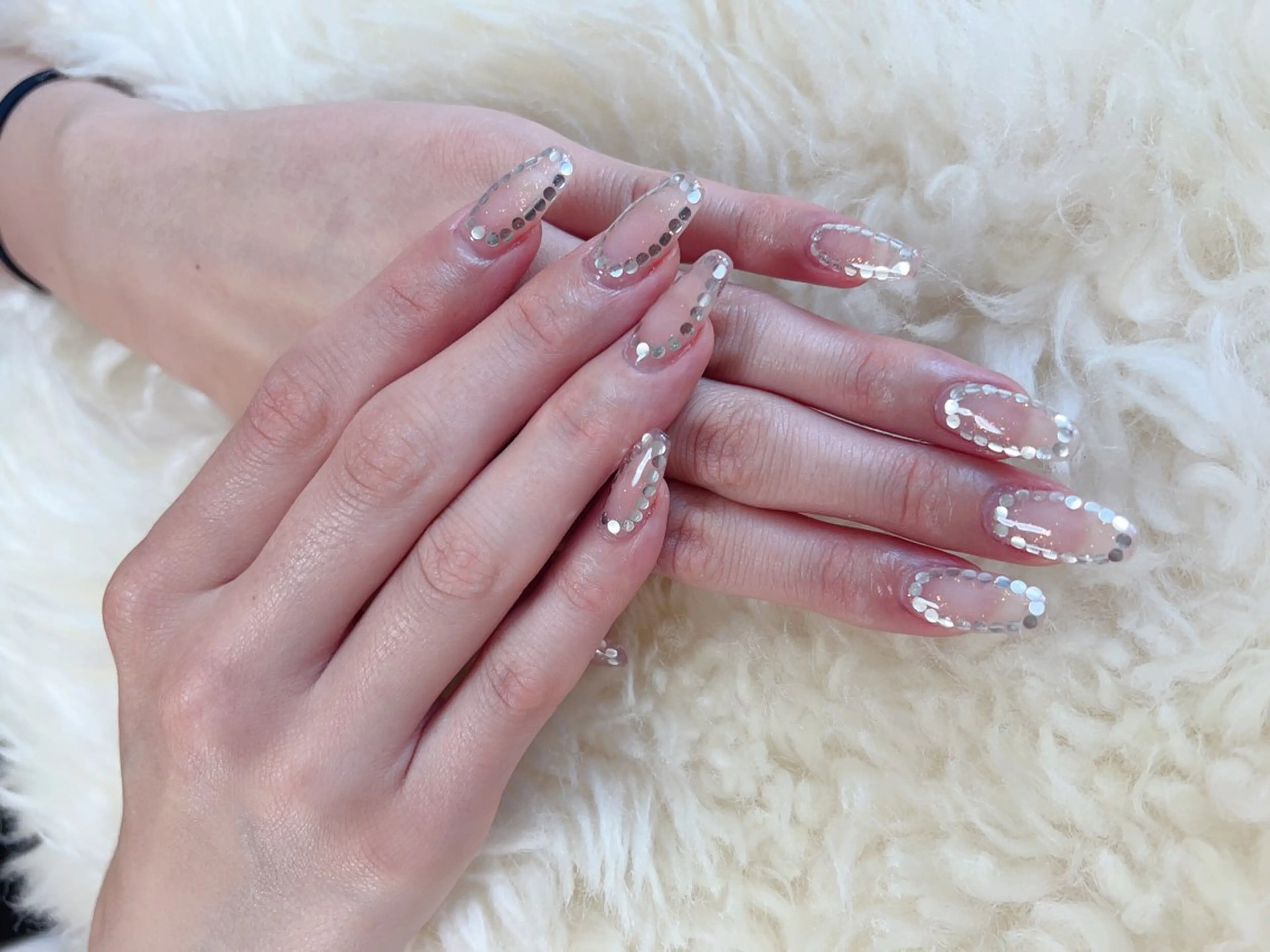 ロング ハンドネイル ハンドケア 💜MIYA nail川崎店のネイルデザイン