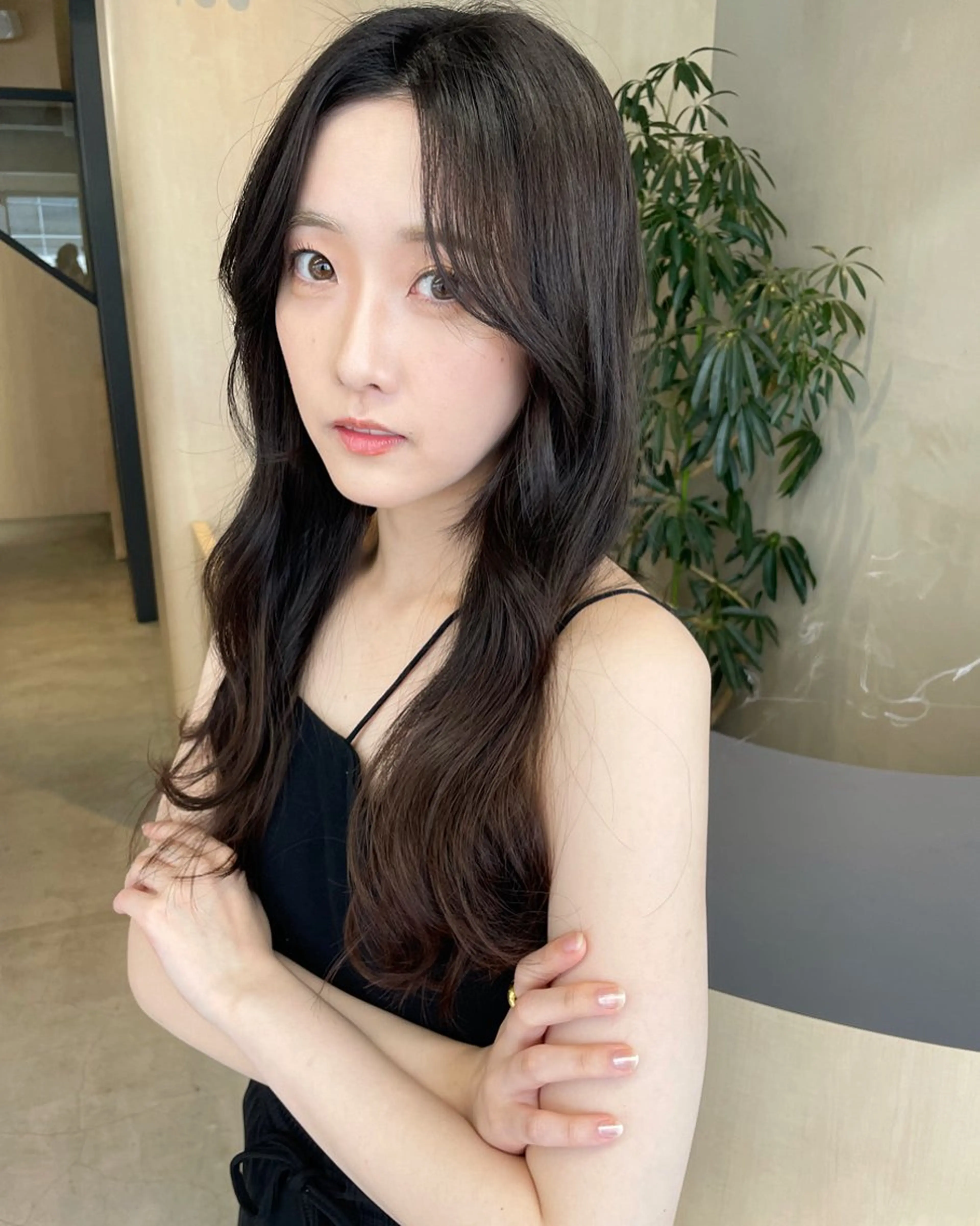 ロング カラー ivy所属・🦋うる艶透明感ヘア 今井達也のヘアスタイル