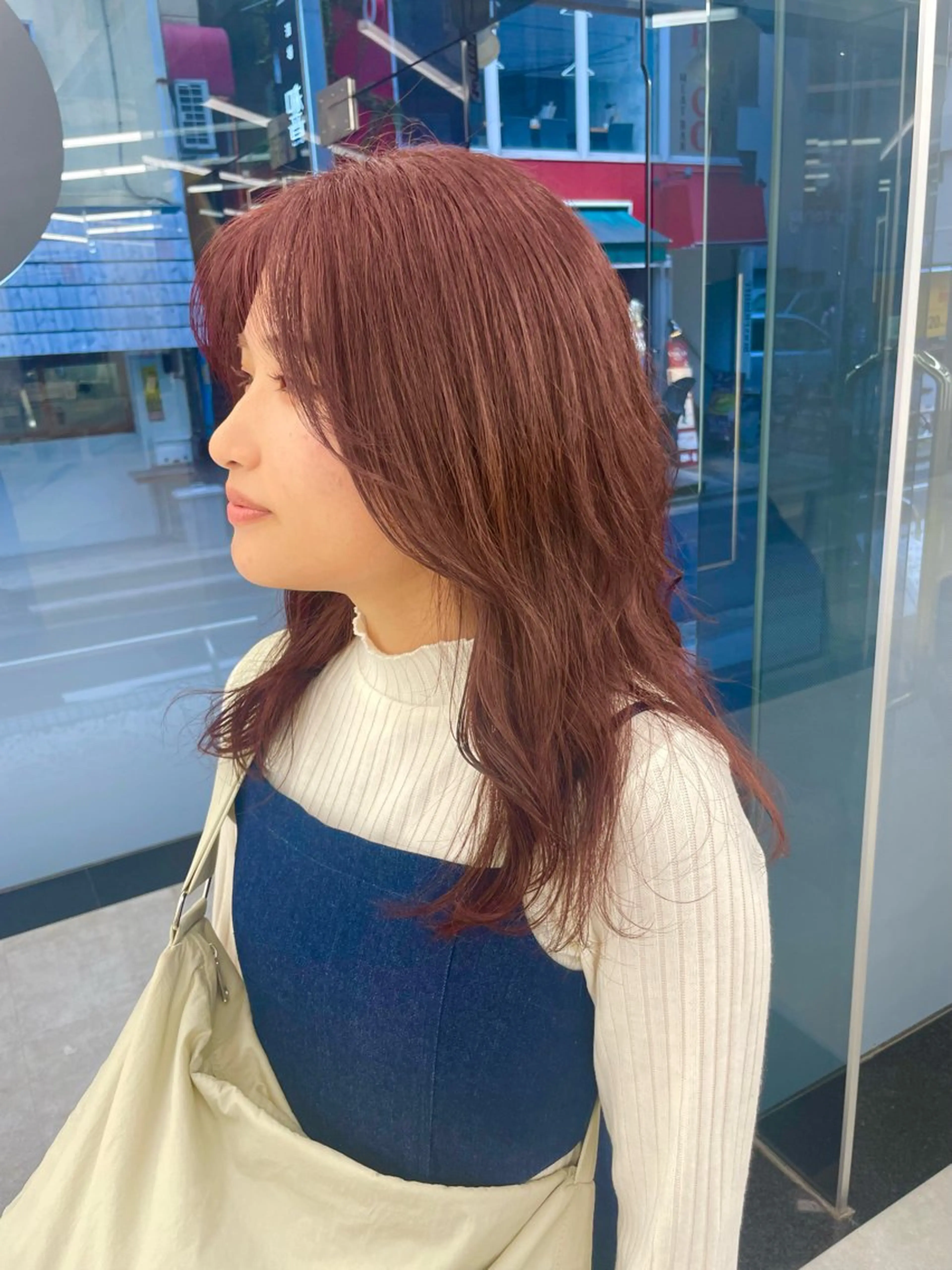 ロング カラー ヘアアレンジ ヘアカラー トリートメント 【Sweep】おじま のぞみのヘアスタイル