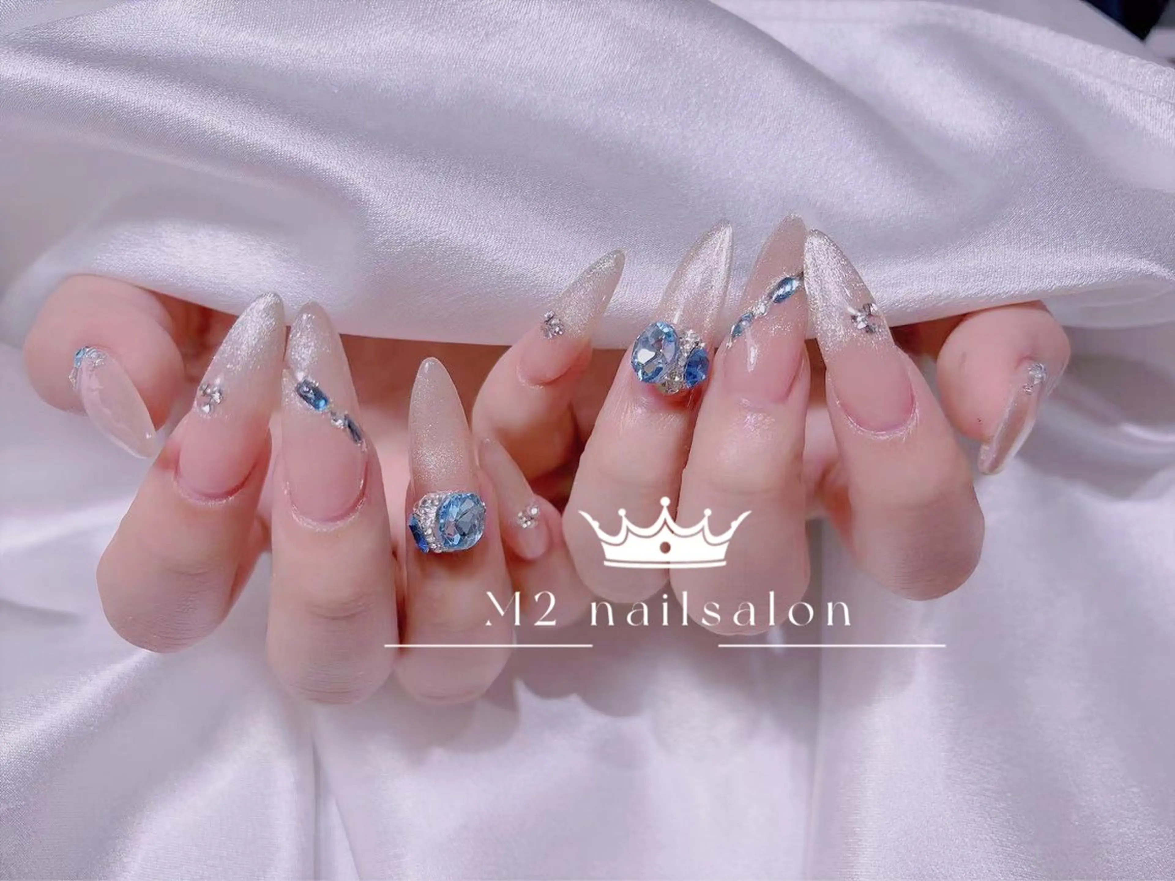 ネイル ハンドネイル 長さだし専門店 M2 rikaのネイルデザイン