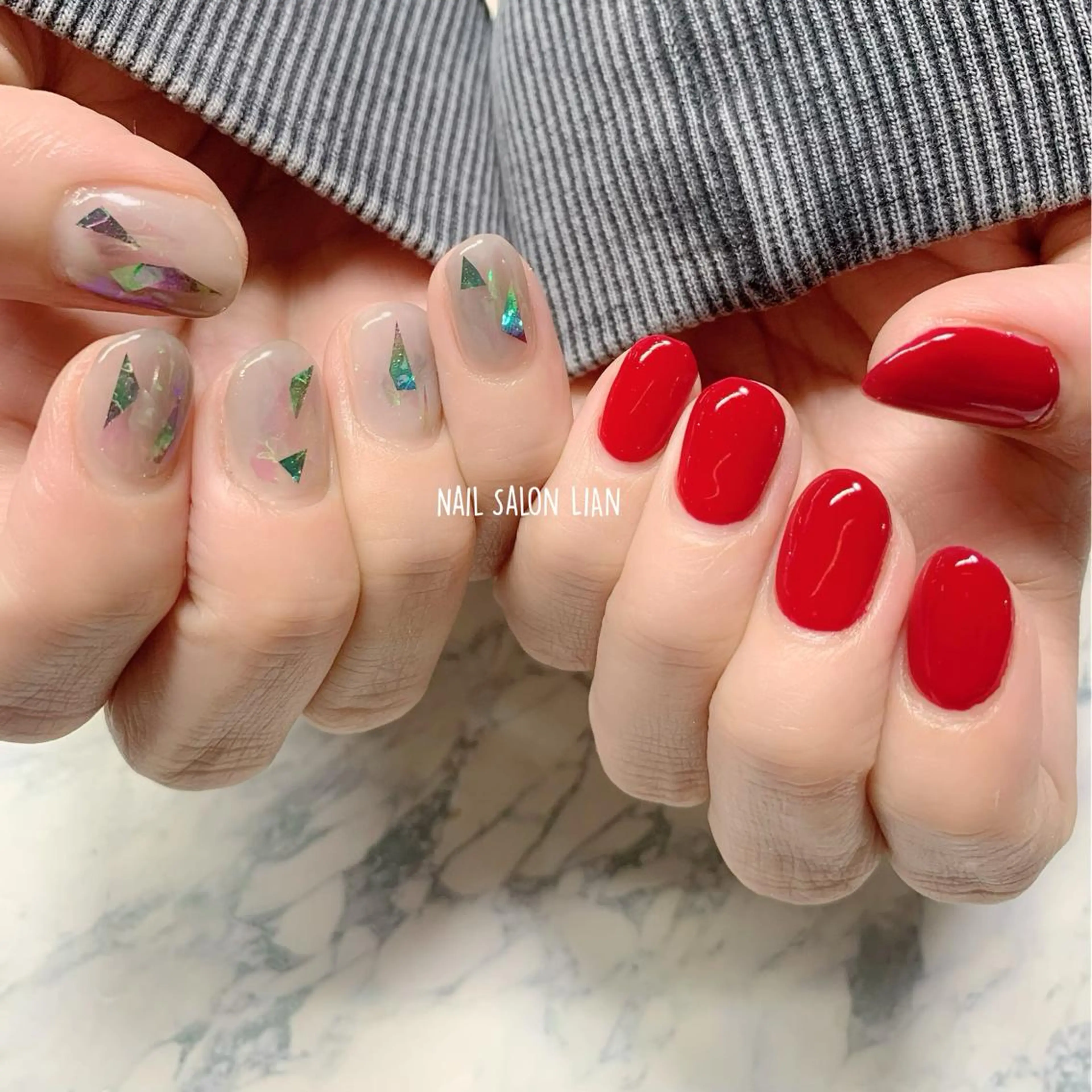 ネイル ハンドネイル NailSalon LiAnのネイルデザイン
