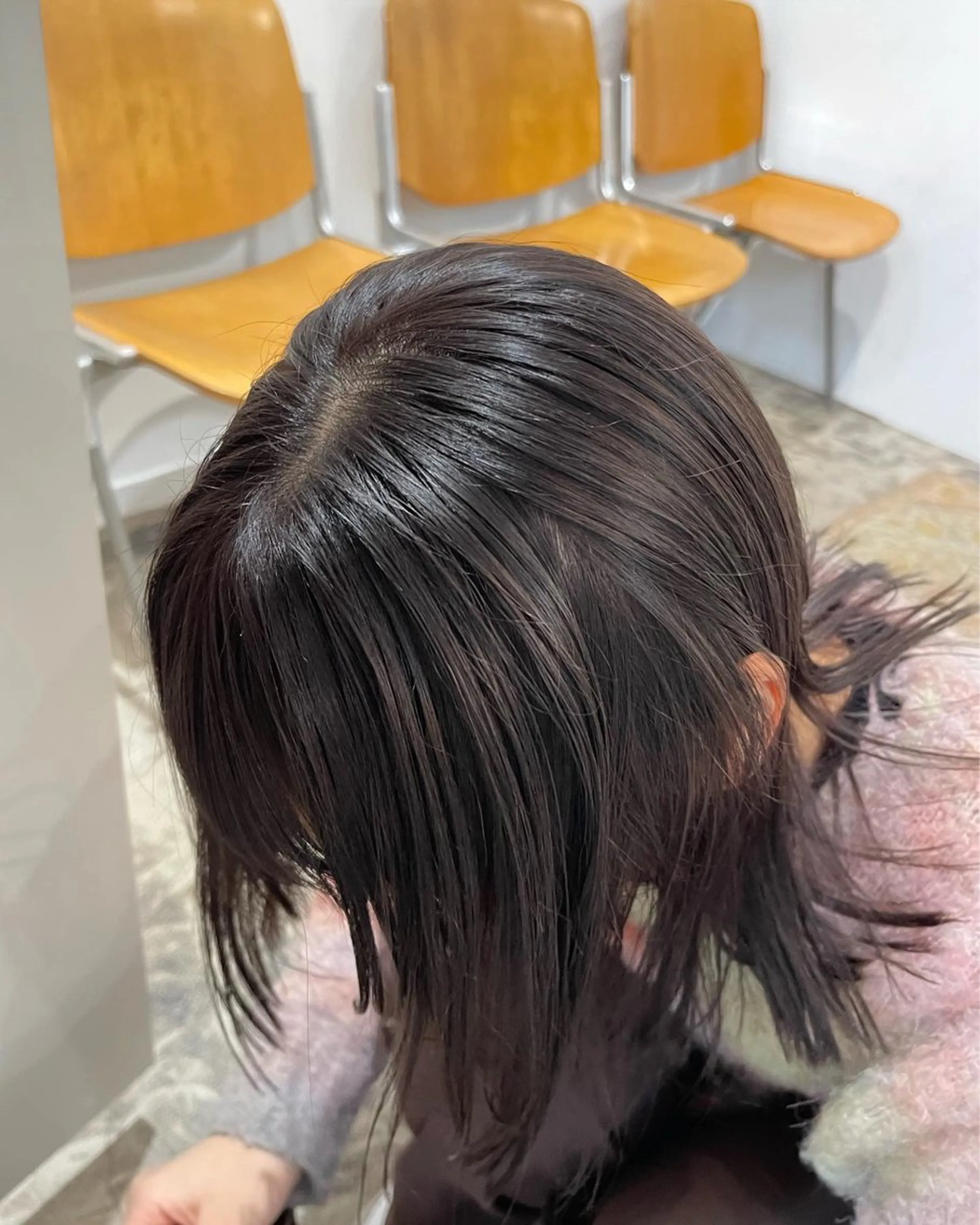 ミディアム カラー Terve.野崎 真里奈のヘアスタイル