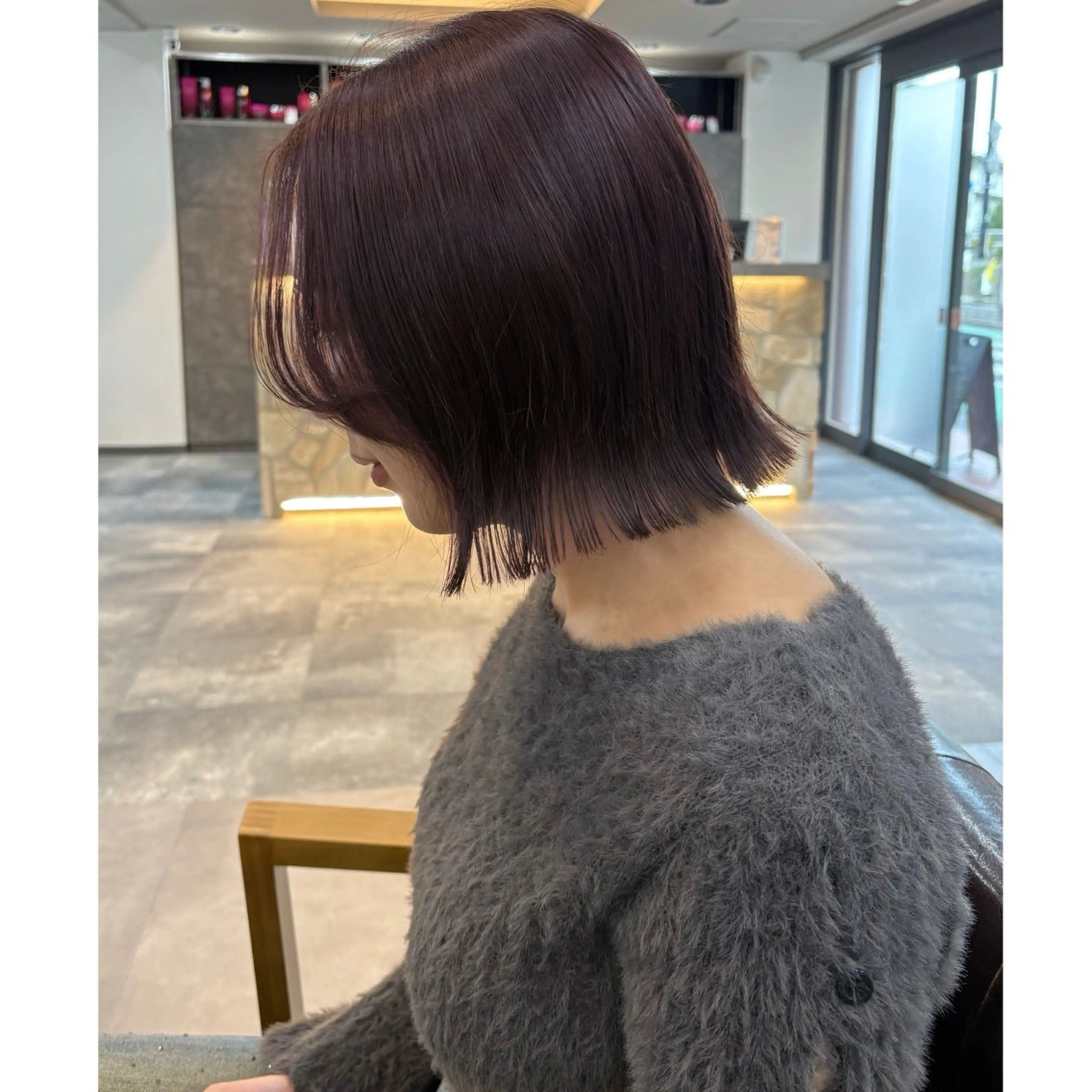 【Newトレンド🎀】髪質改善改善カラーH  色持ち質感up✨の写真