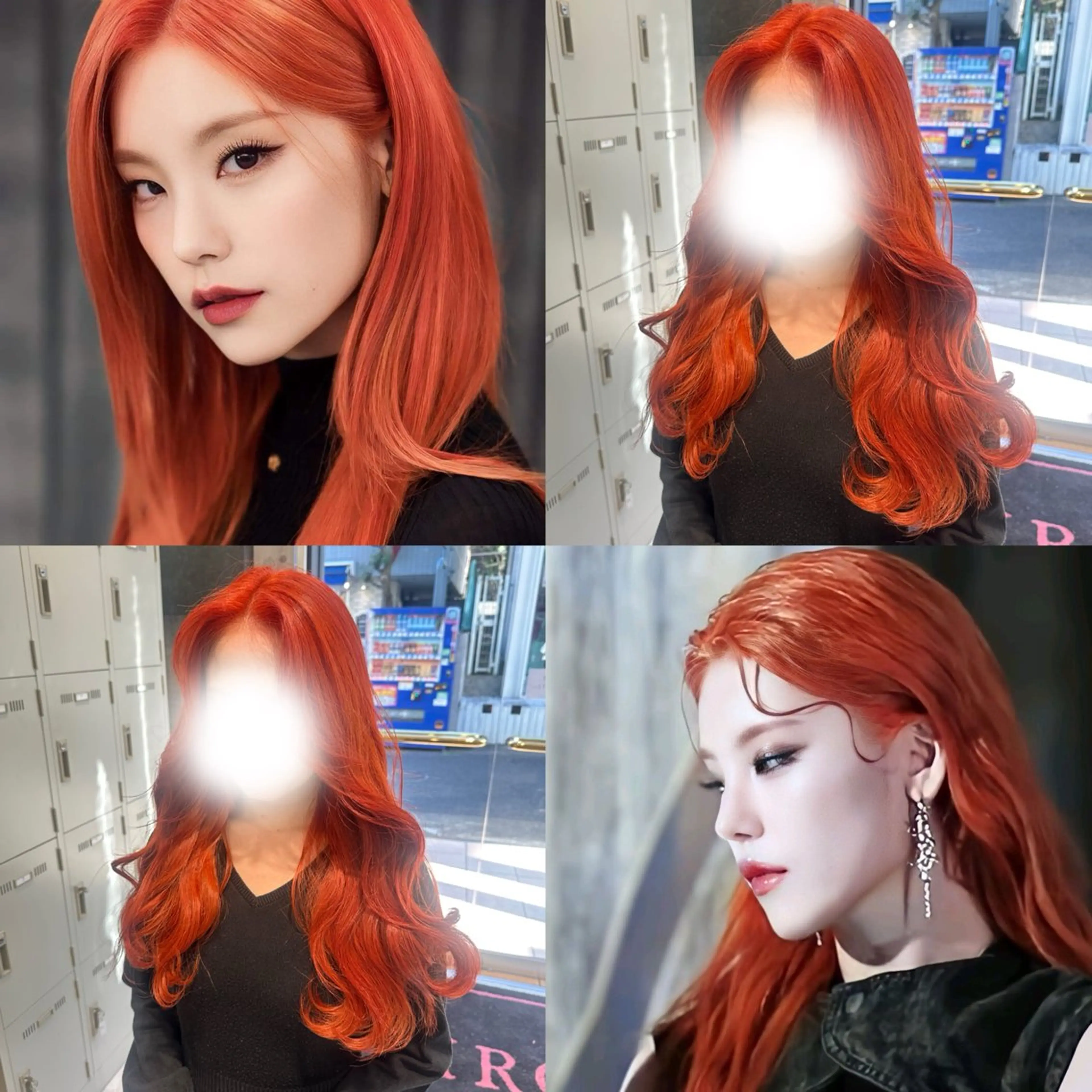 ロング カラー ヘアアレンジ キッズ 🎀韓国スタイル YURINA🎀のヘアスタイル