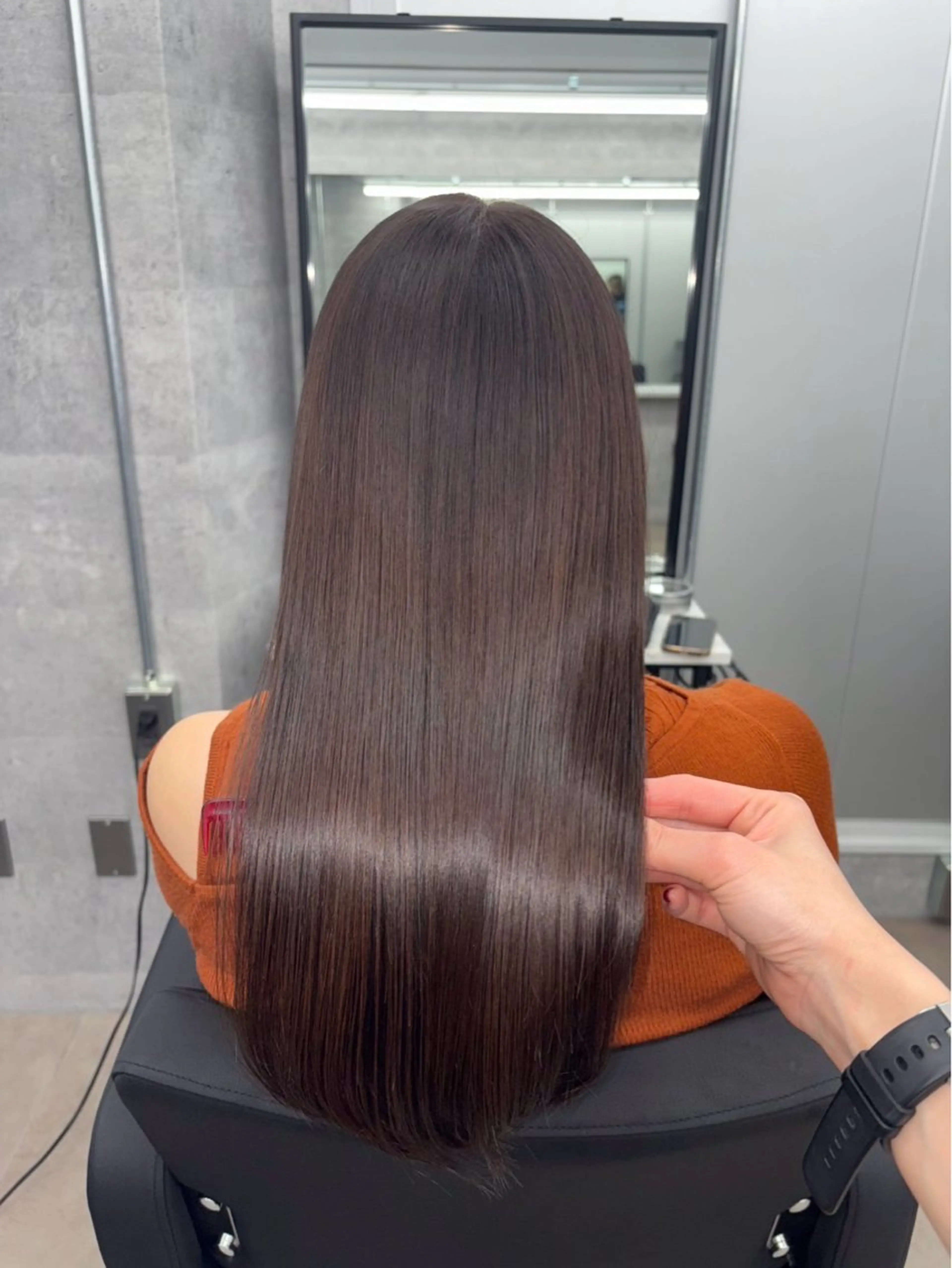 ロング カラー パーマ 🌈艶髪/髪質改善 新宿itouのヘアスタイル