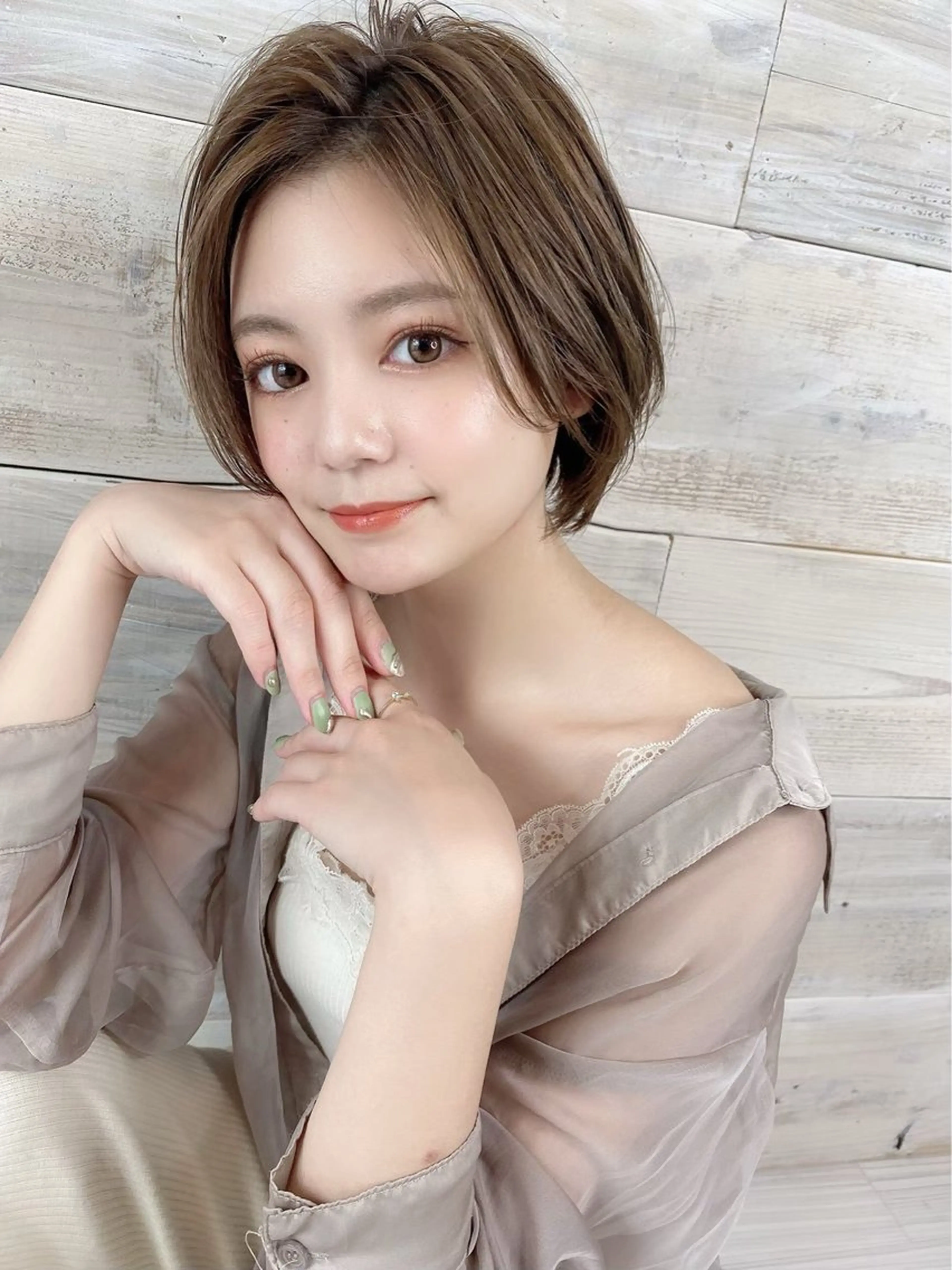 🫧‪🤎似合わせカット+艶カラー+さらさらトリートメント付き🤎🫧の写真