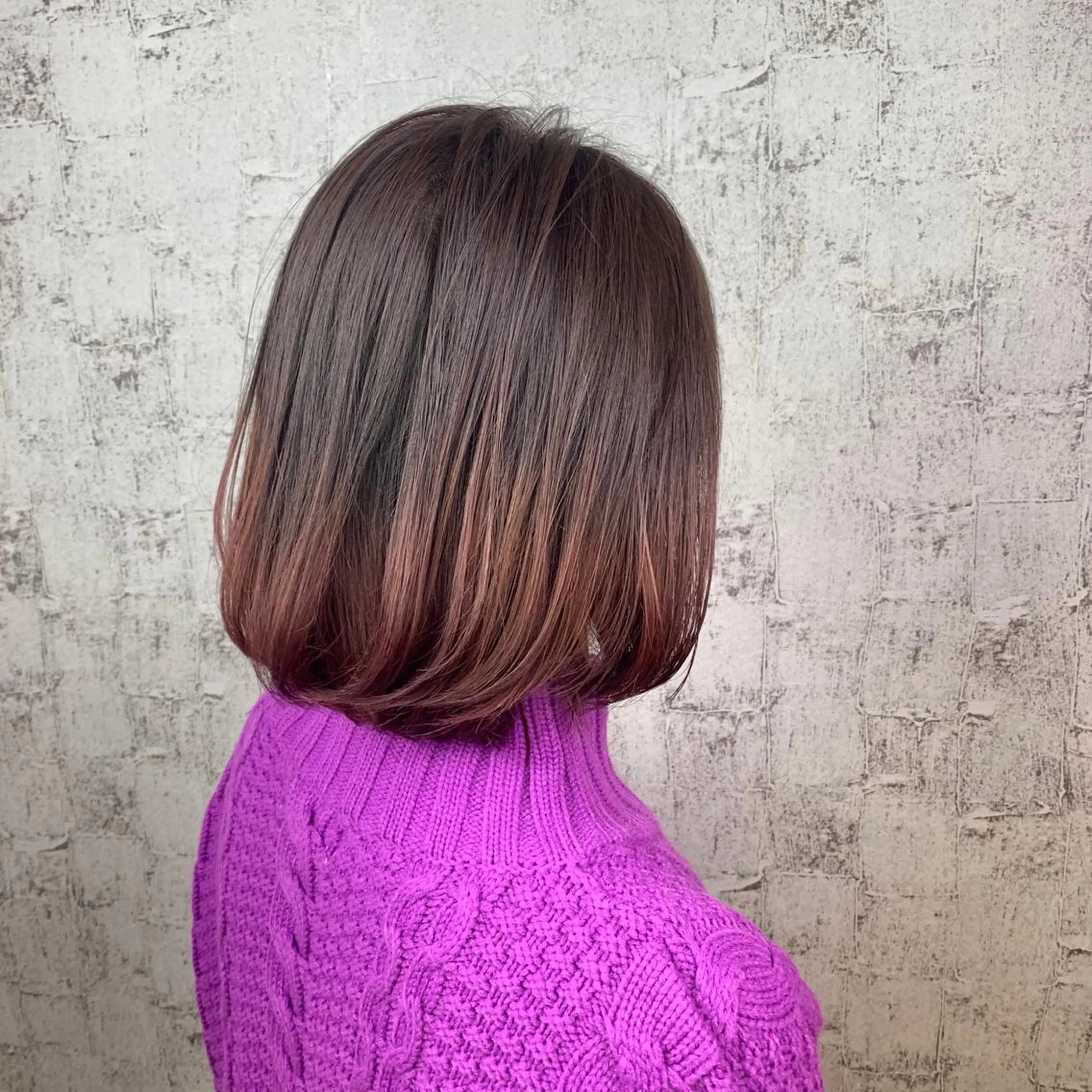 ミディアム カラー 似合わせカット🌿 前川のヘアスタイル