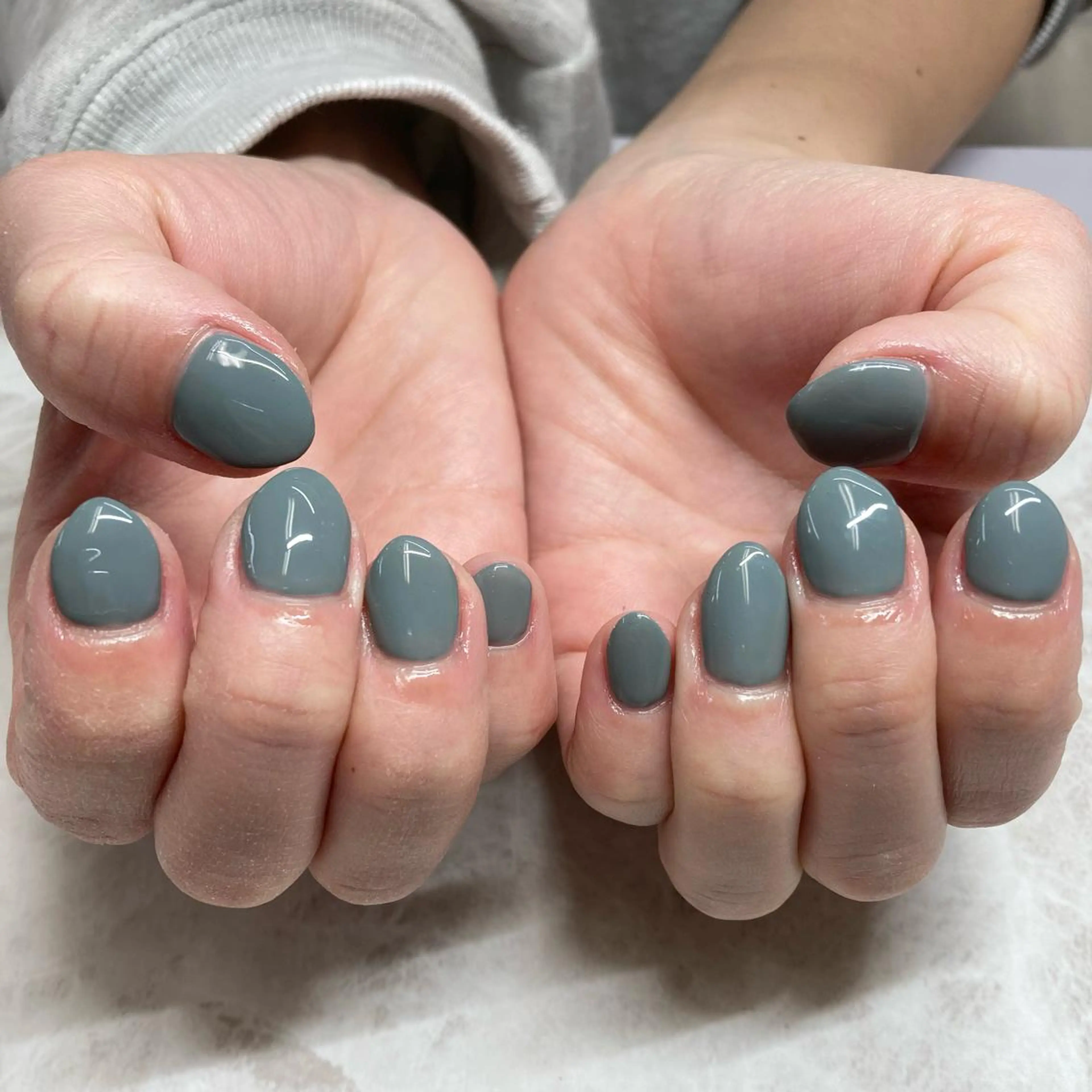 ネイル ワンカラーネイル RicottEYELASH&NAIL所属・下城 葵のエステ・リラクイメージ