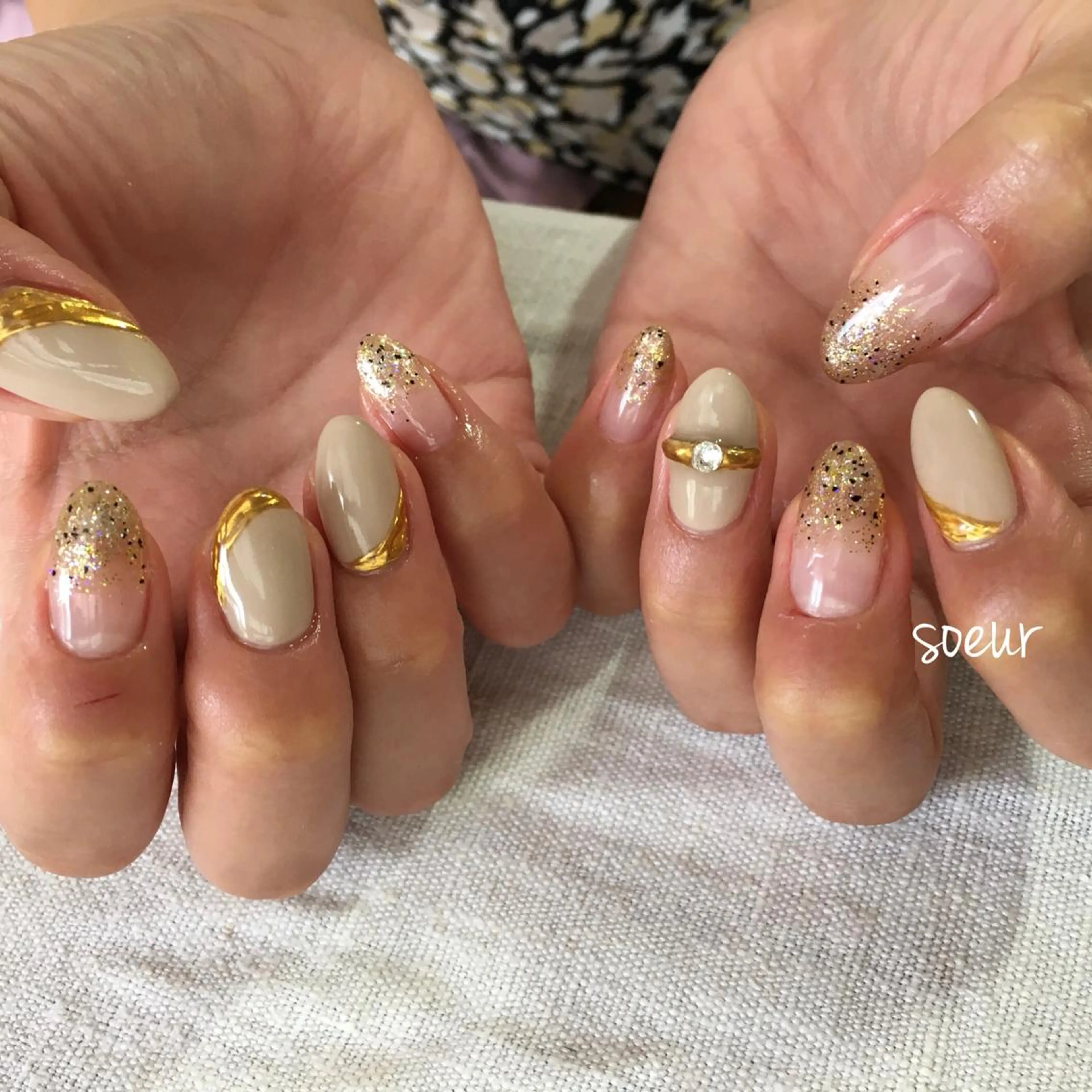 ネイル soeur_ 武蔵浦和のネイルデザイン