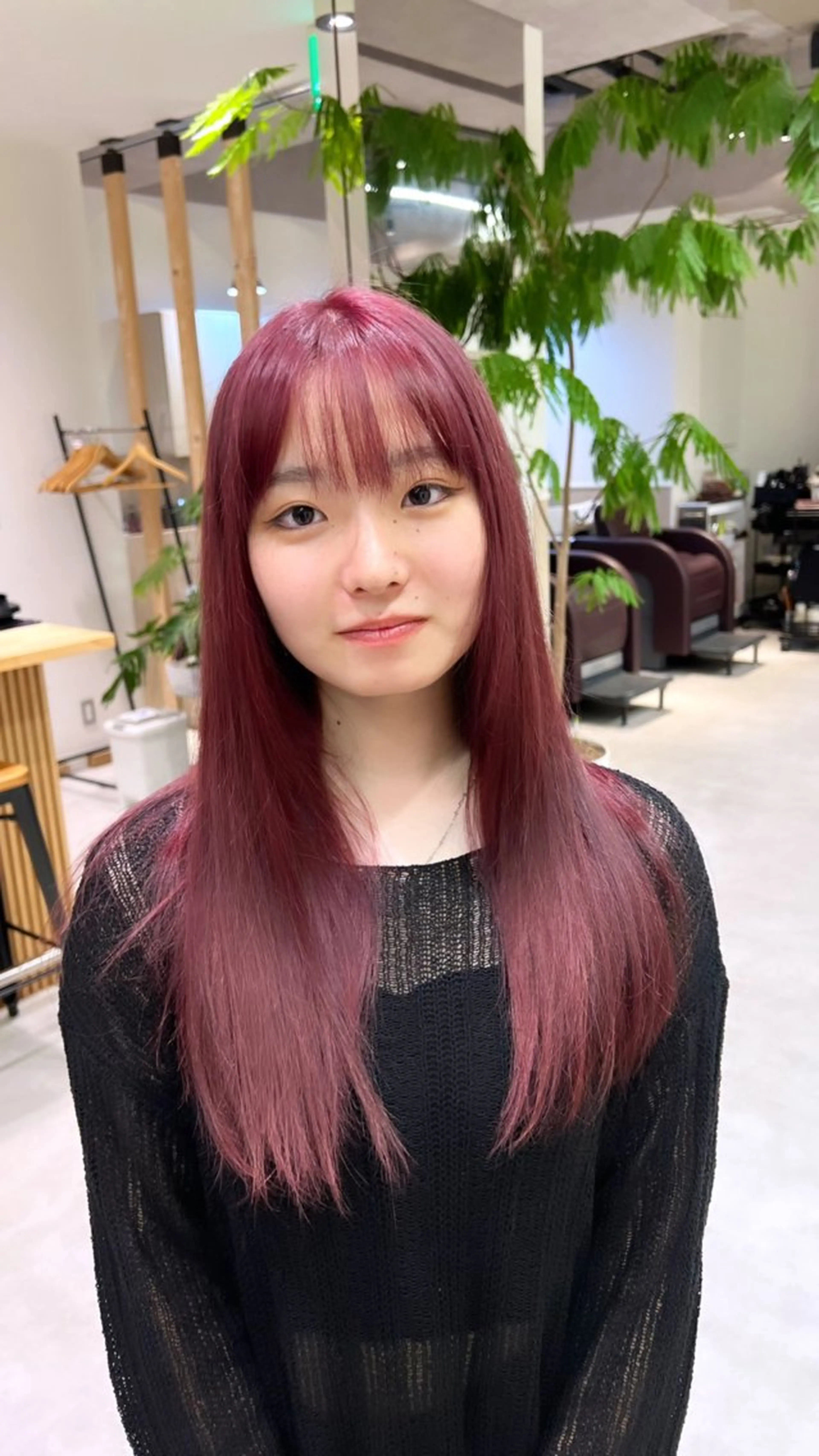 セミロング カラー ヘアカラー トリートメント 🍀お悩み改善憧れの 美髪 小林風雅のヘアスタイル