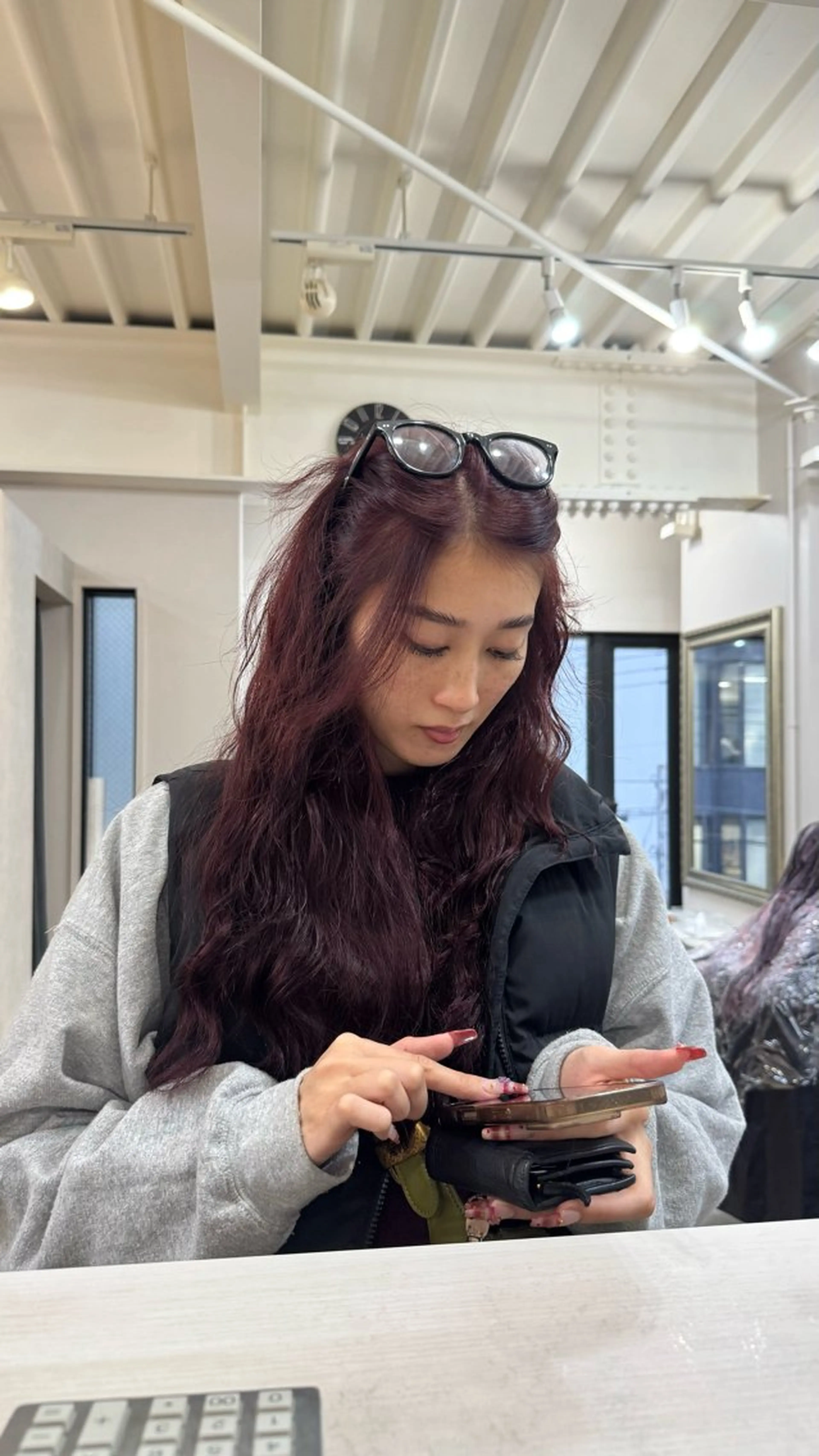 ロング カット ヘアカラー トリートメント reira/堀江 /似合わせカットのヘアスタイル