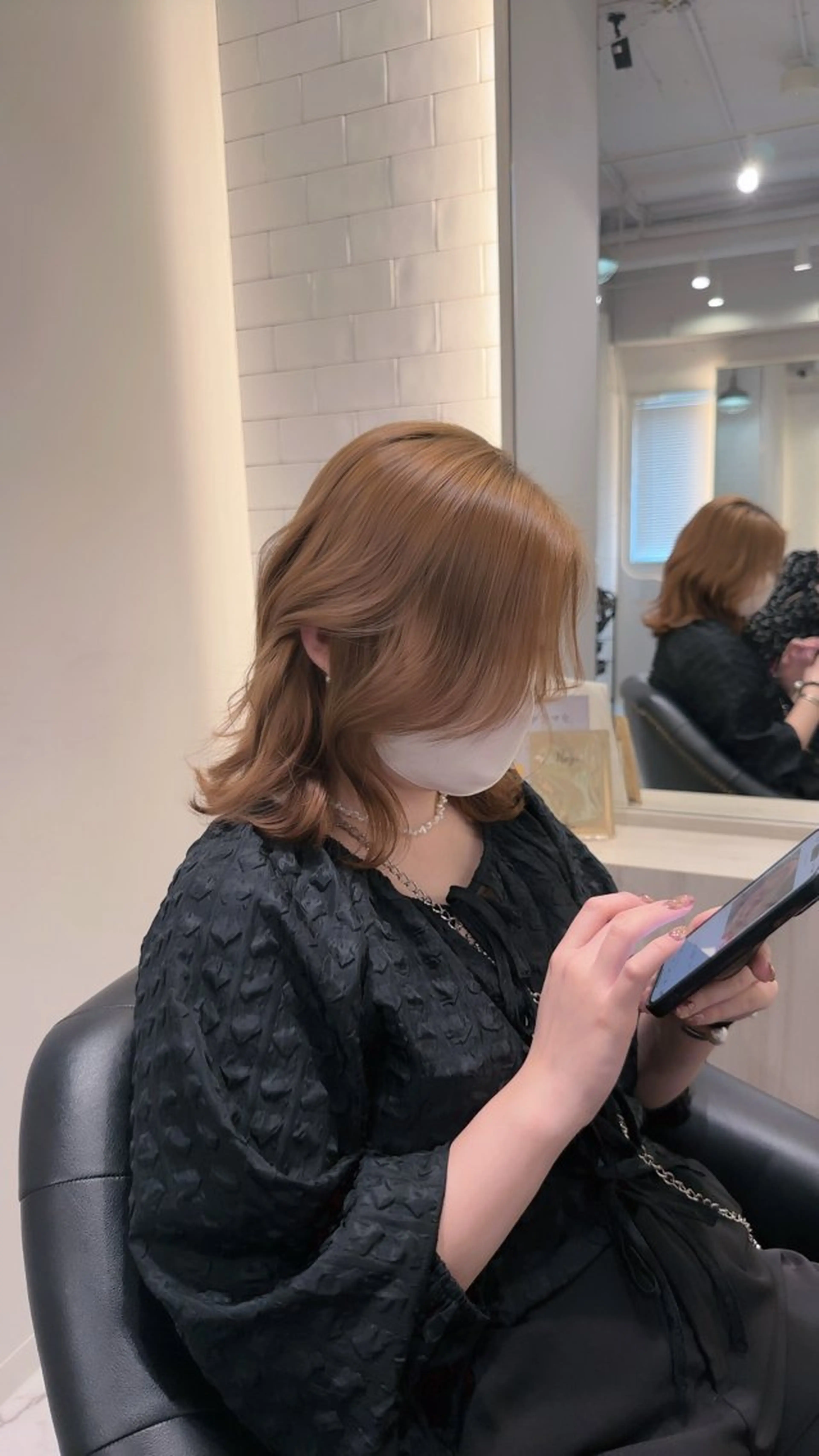 ミディアム Geniee horie所属・shuri /髪質改善/のヘアスタイル