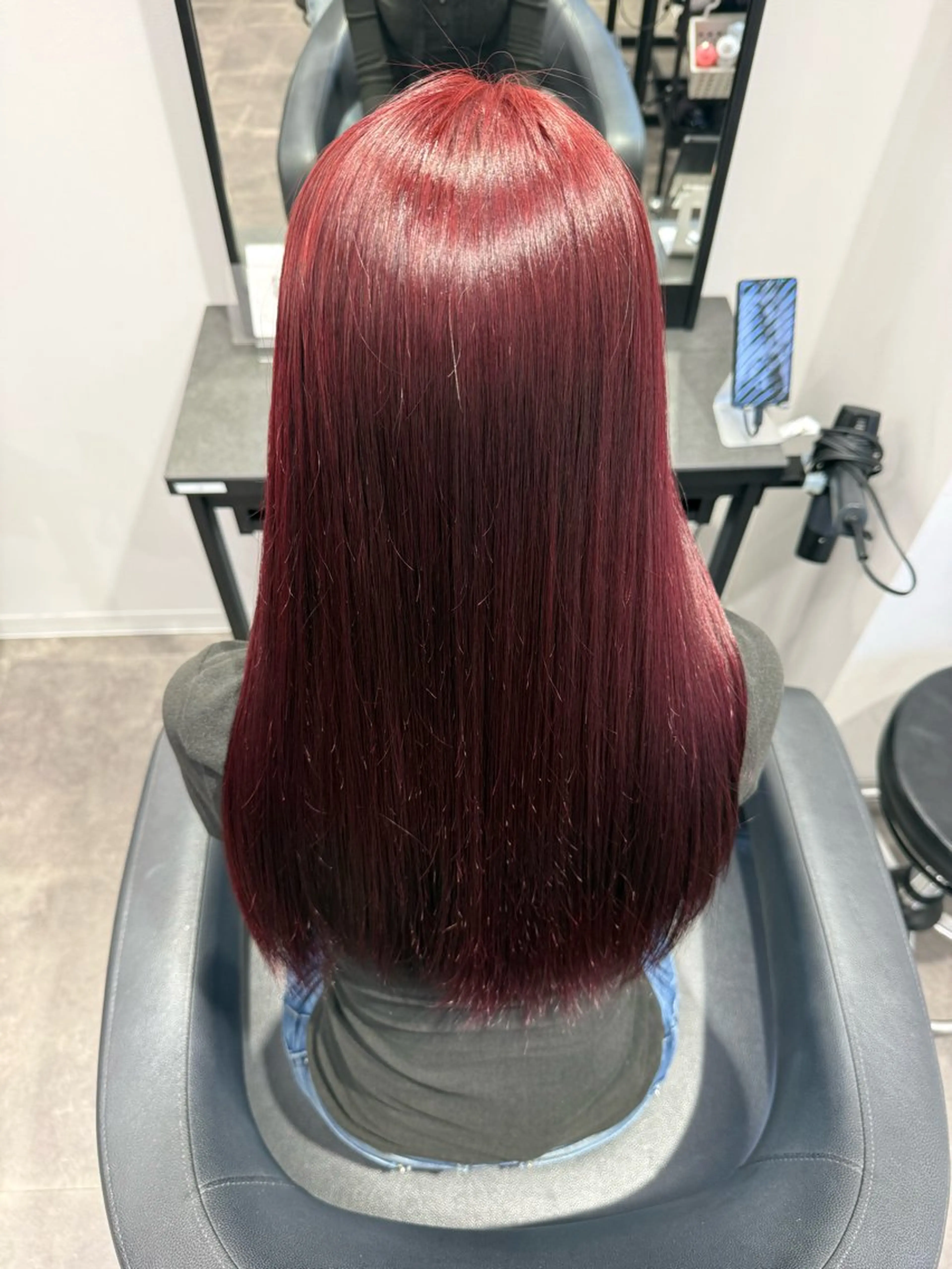 ロング カラー ヘアカラー mao⭐️ 透明感カラー‎⭐️のヘアスタイル