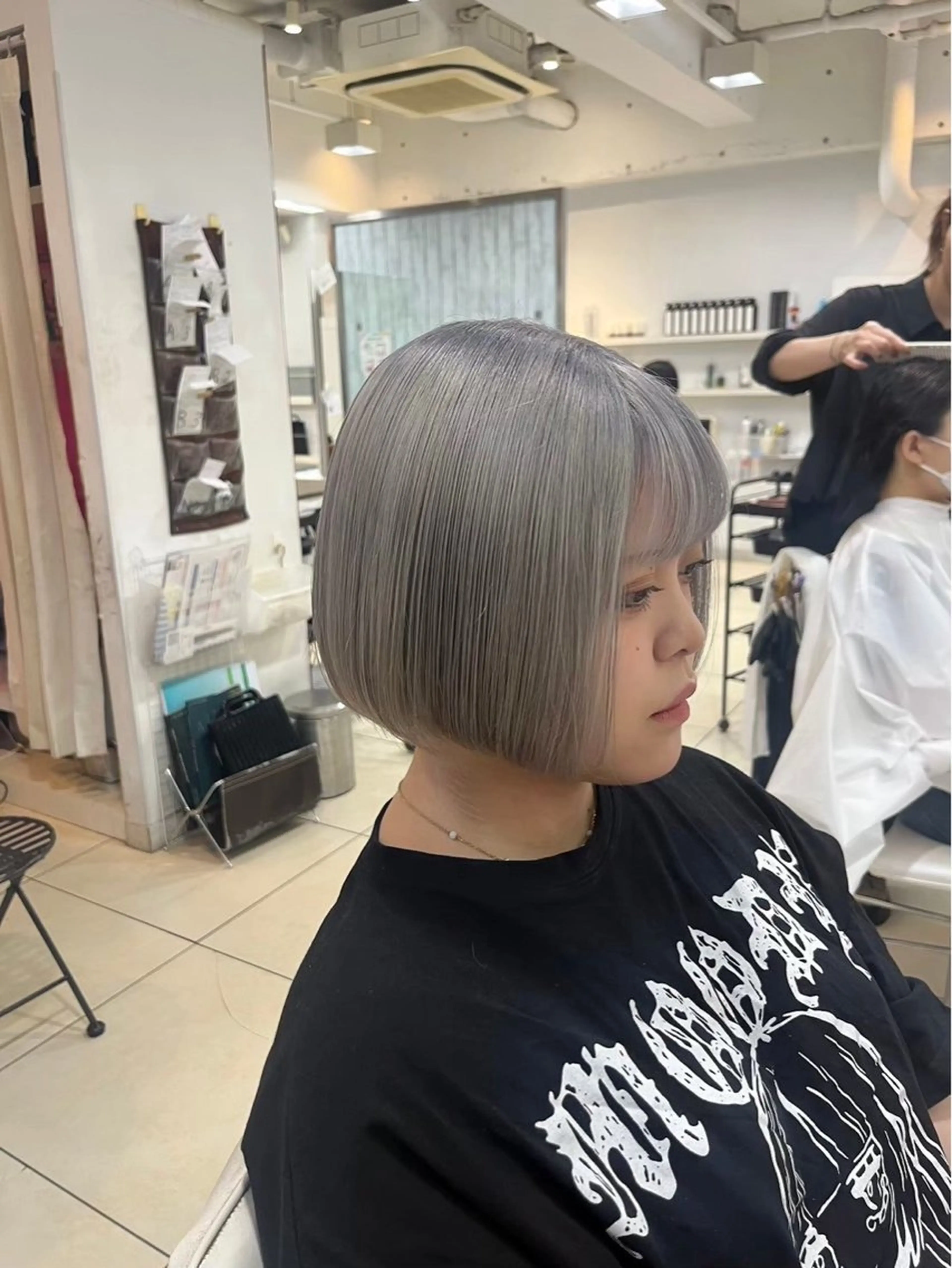 ショート [髪質改善カラー] 佐藤唯花🦋のヘアスタイル