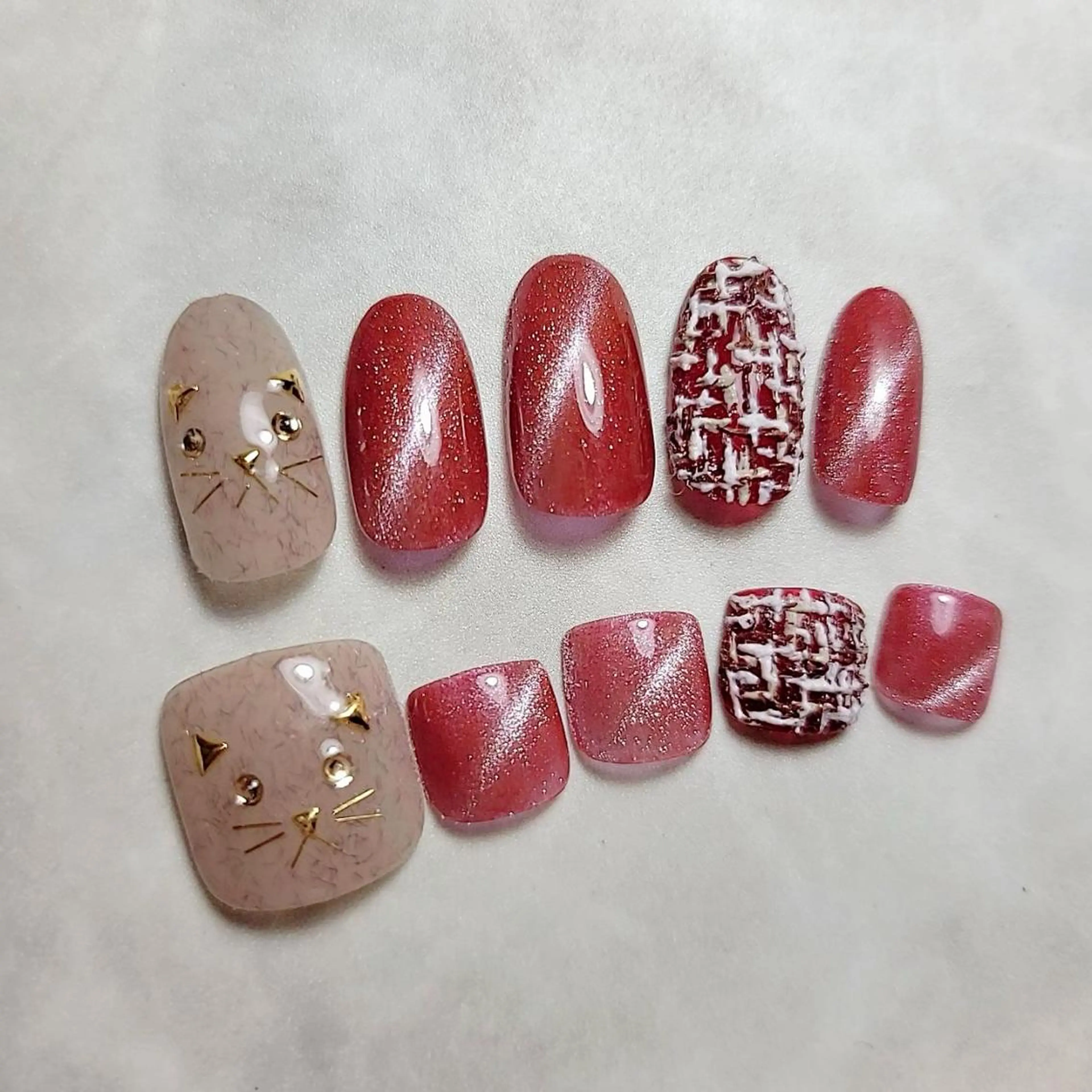 ネイル ハンドネイル Nail salon Purem🐾所属・Nail salon Purem🐾のネイルデザイン