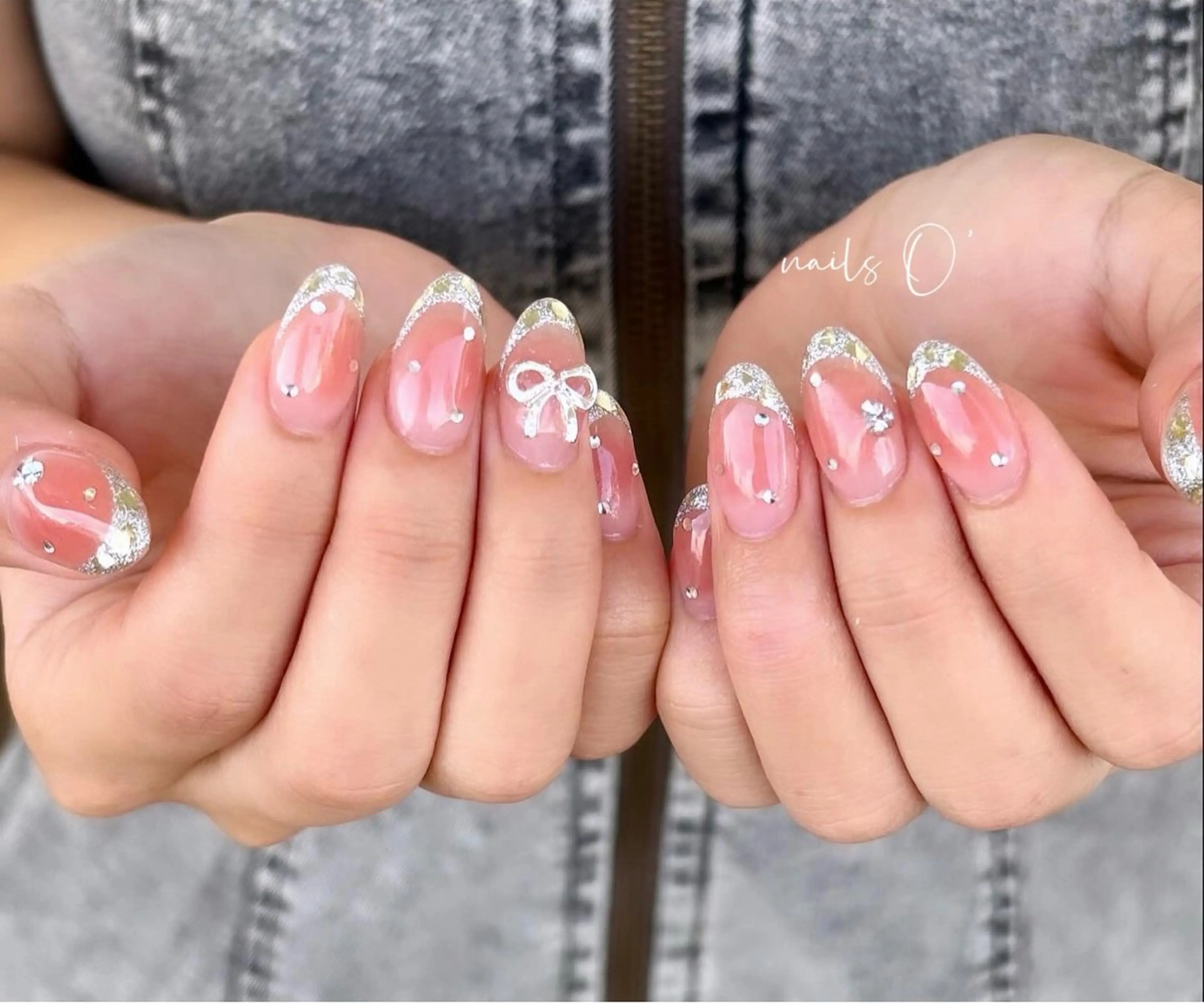 ネイル 大人可愛いネイル🎗 Hinaのネイルデザイン