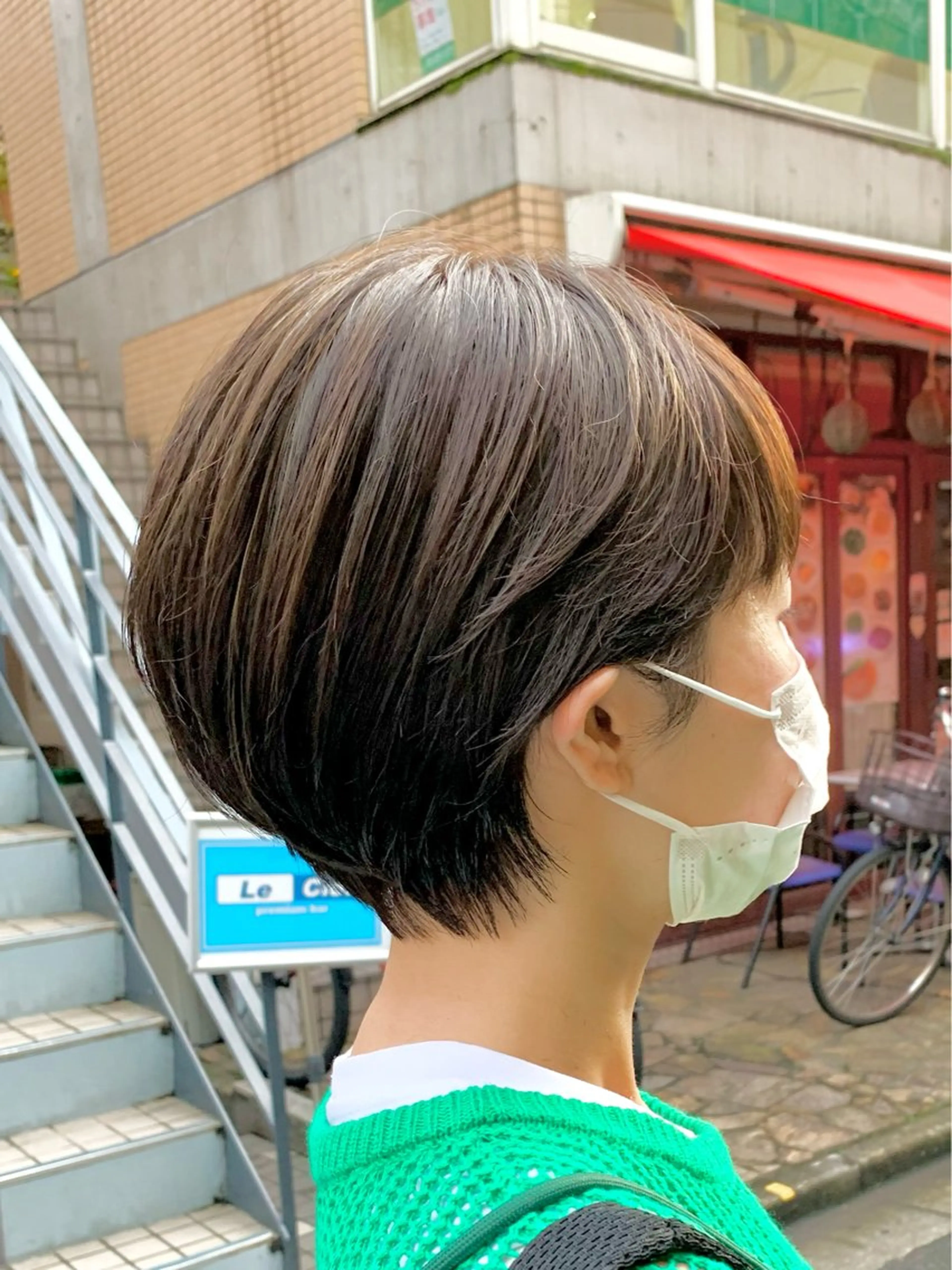 ショート ショートボブ ボブ ショートヘア カット トリートメント 髪質改善/縮毛矯正/ 艶カラー/内山翔太のヘアスタイル