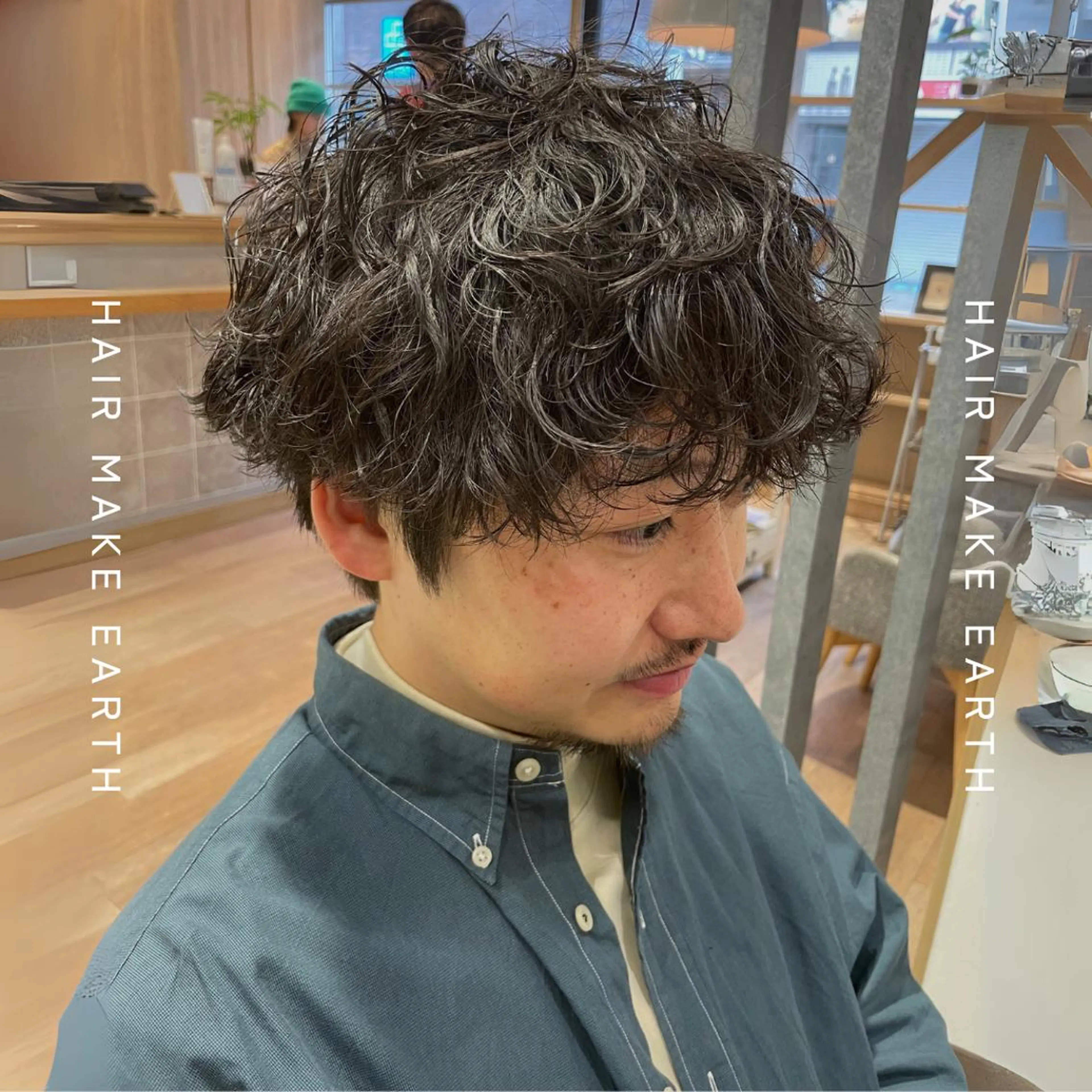 メンズ stylist🍴 城 直之のヘアスタイル