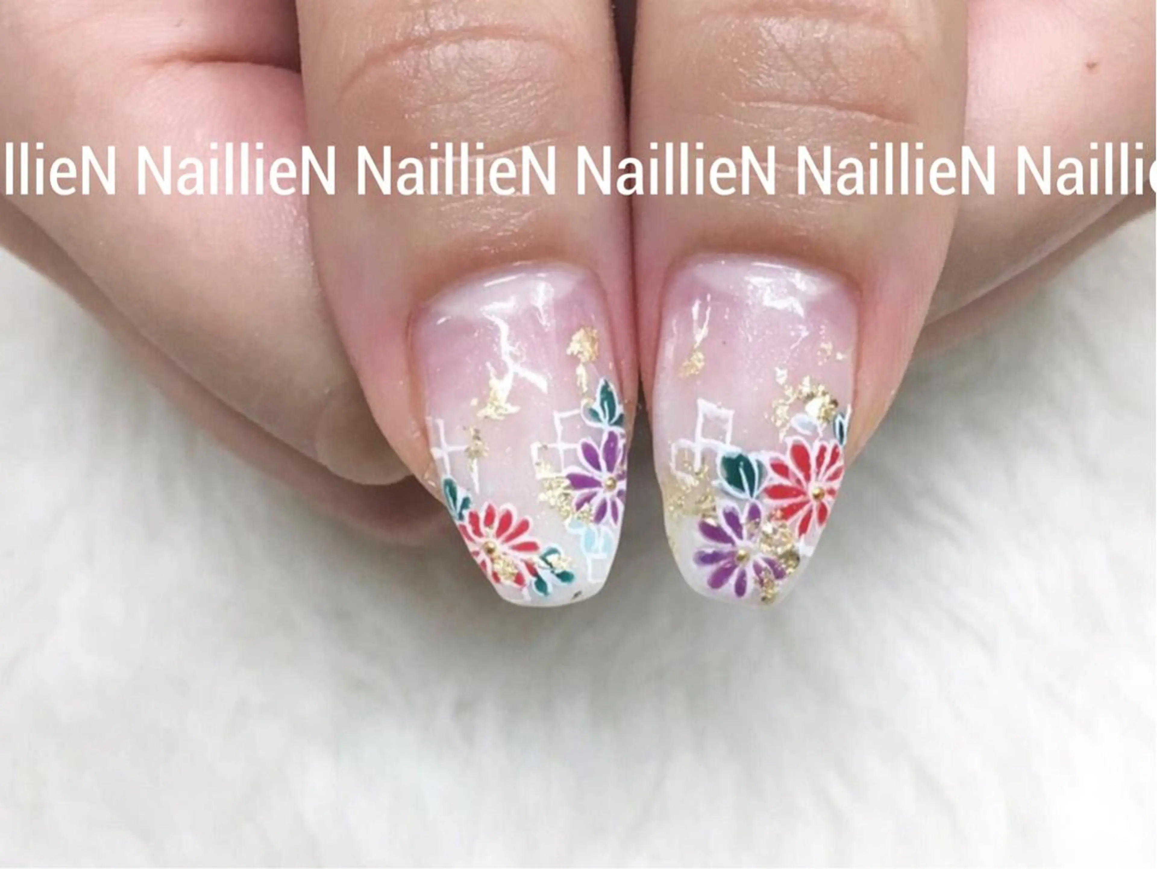 ネイル アートネイル 持ち込み Nail lieNのネイルデザイン