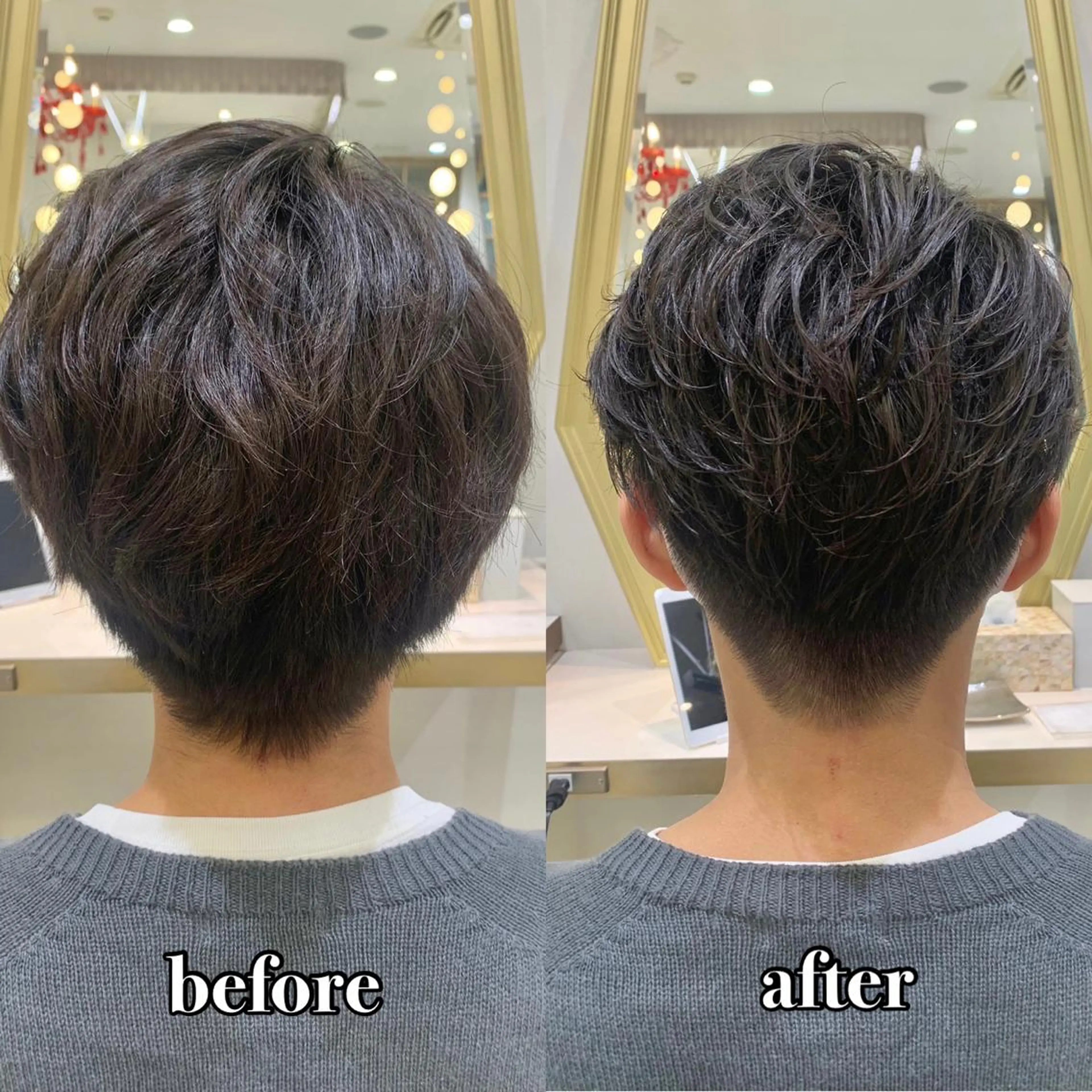 ショート カラー パーマ ヘアアレンジ メンズ キッズ ネイル マツエク・マツパ アイブロウ 《褒められる》 透明感カラー/小嶋のヘアスタイル
