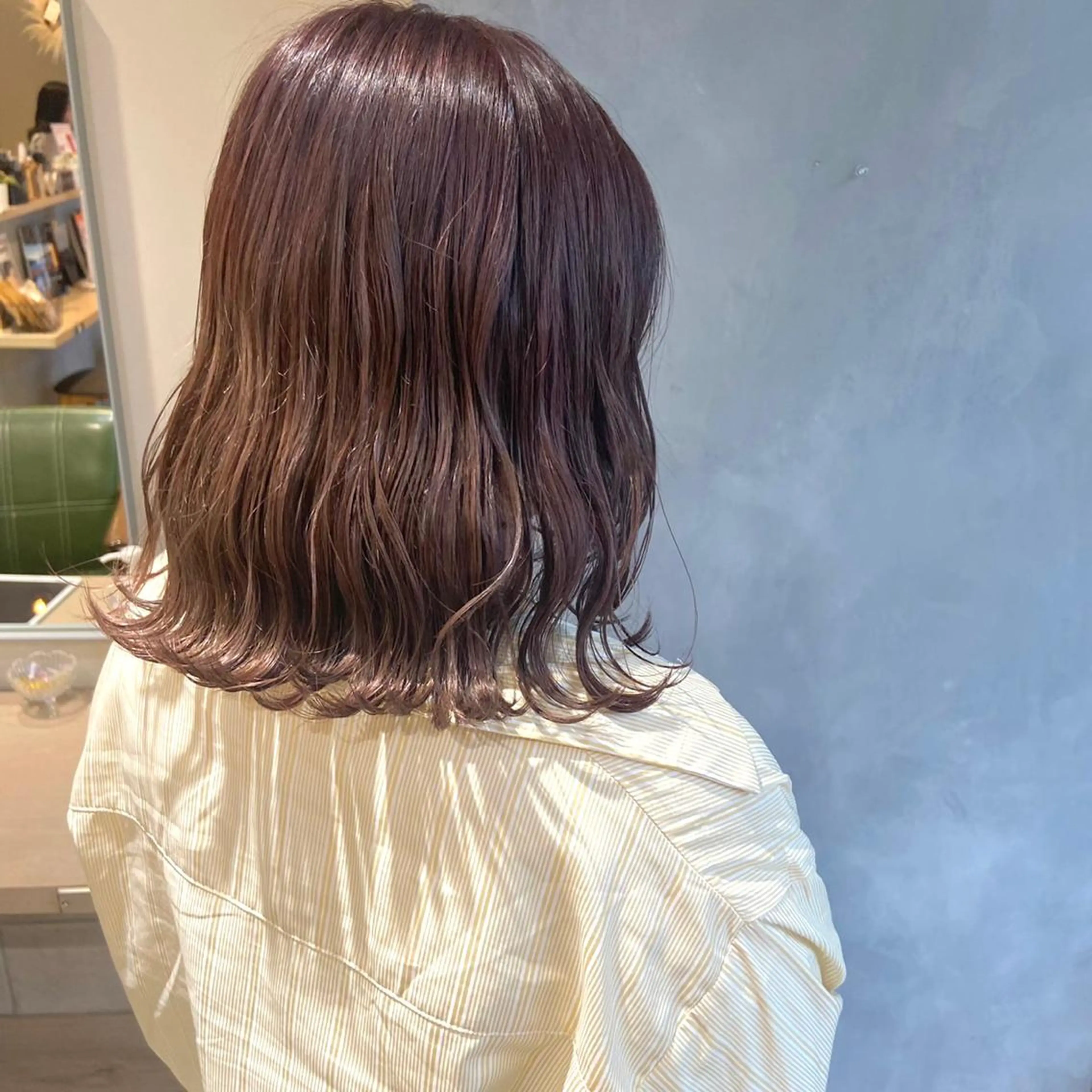 ミディアム カラー ベージュカラー ブリーチ ピンクカラー ヘアカラー MAI ROCCO3rdのヘアスタイル