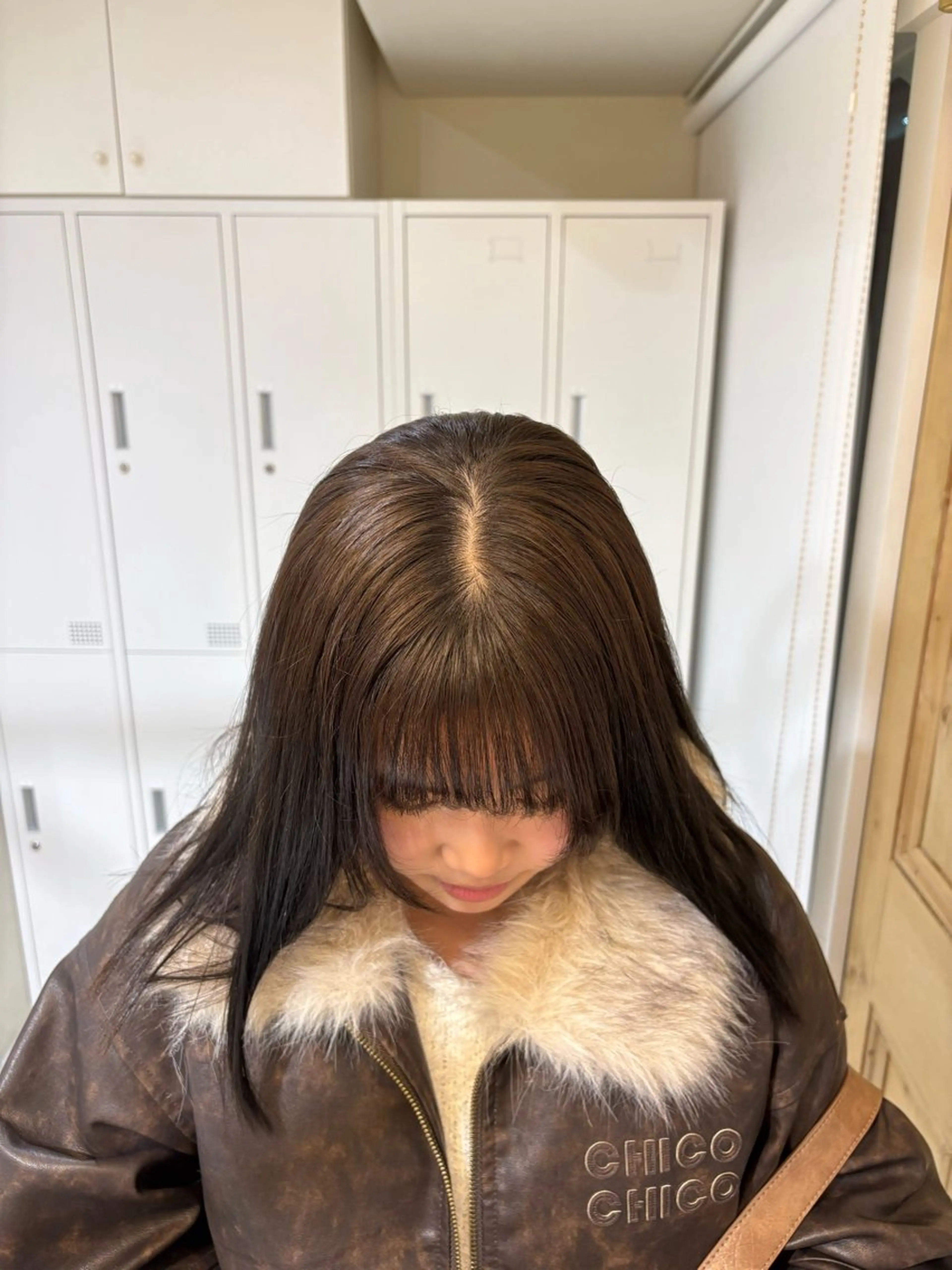 ミディアム カラー 透明感カラー ヘアカラー トリートメント 透明感カラー🍒 池袋/hanaのヘアスタイル