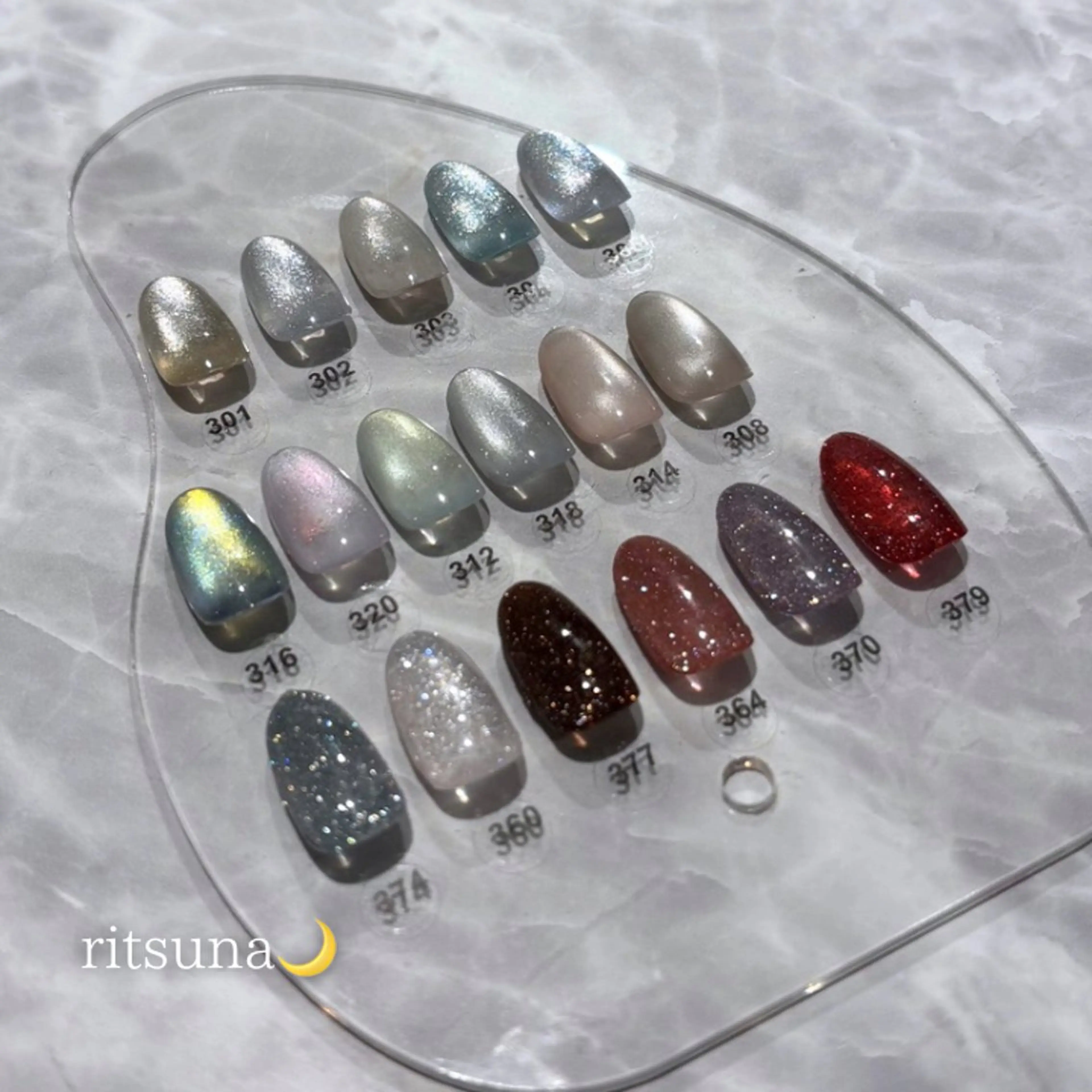 ネイル ハンドネイル ritsuna🌙 nail堺筋本町のネイルデザイン