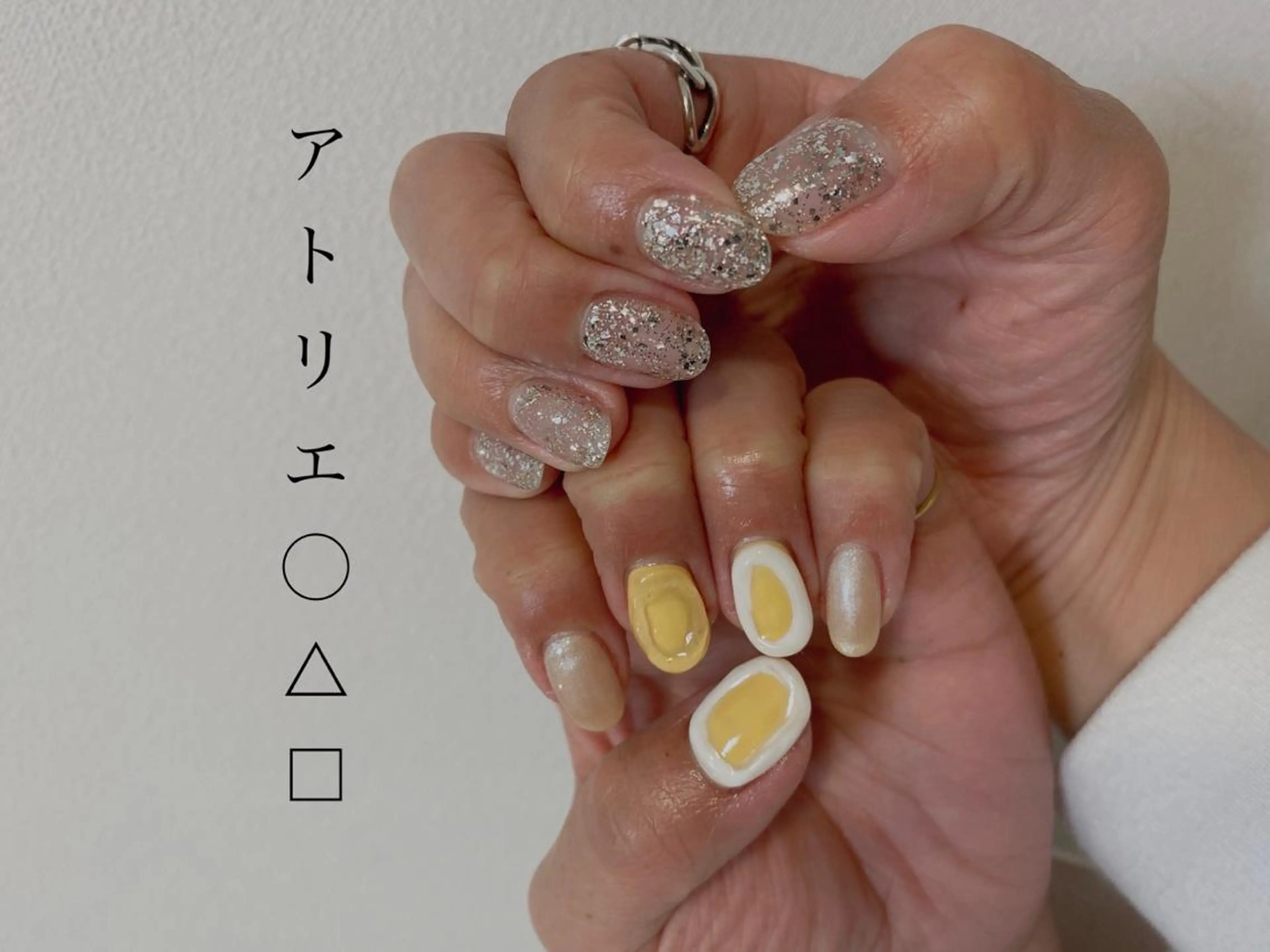 ネイル ハンドネイル アトリエ ○△□のネイルデザイン