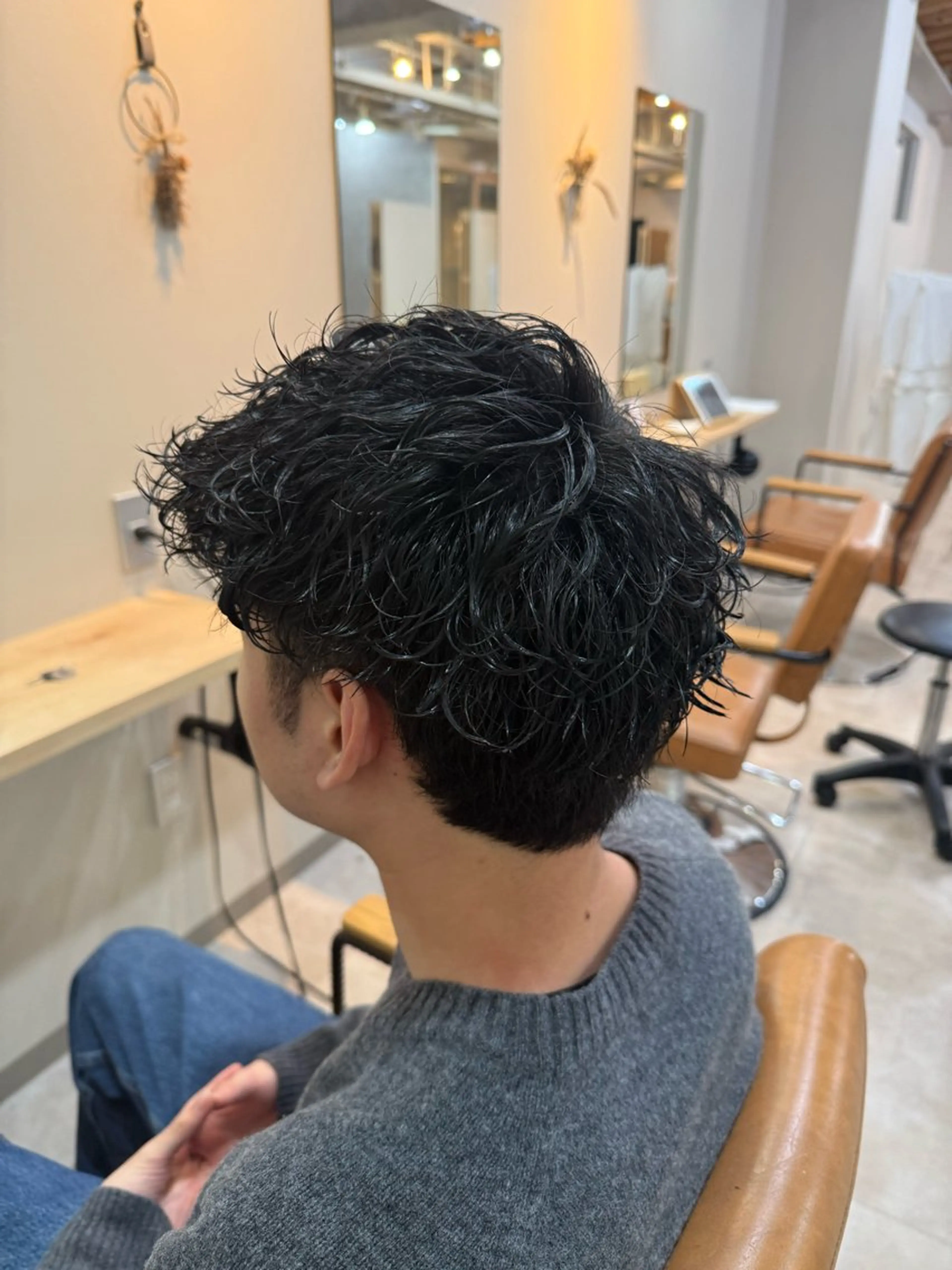 パーマ メンズ 櫻井 サクラのヘアスタイル