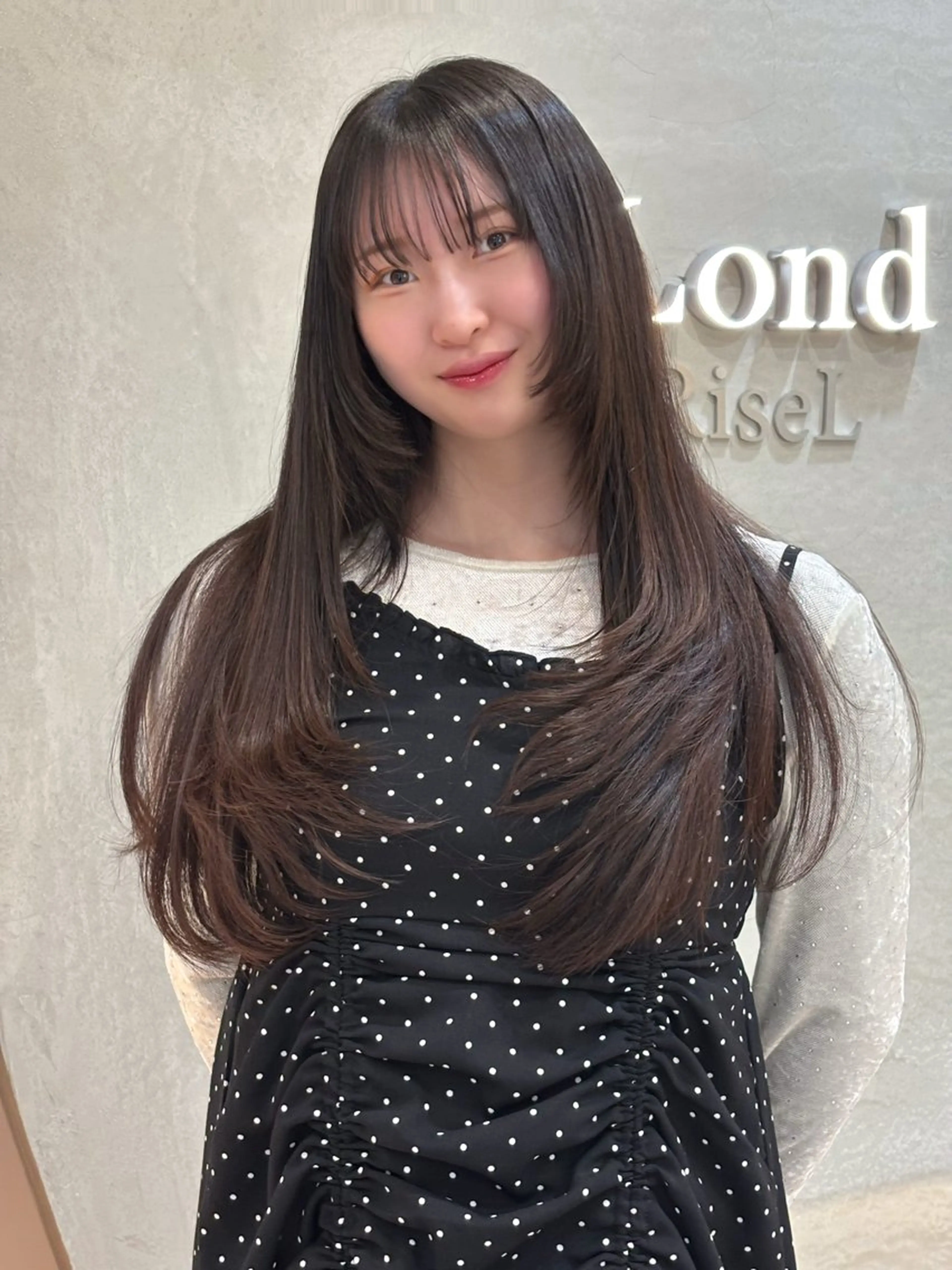 ロング カット レイヤー/透明感 カラー/nanokaのヘアスタイル