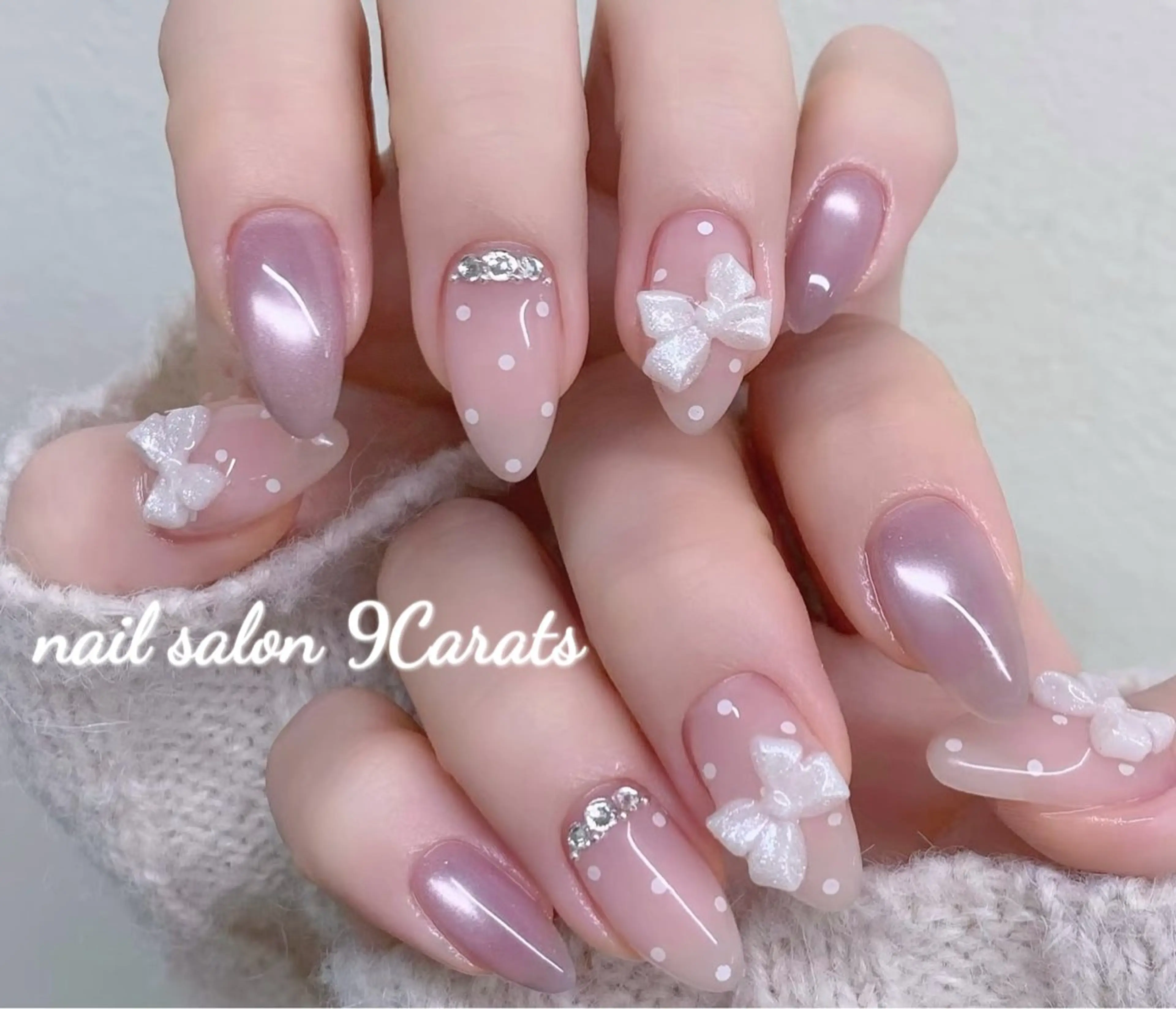 ネイル ハンドネイル ネイルサロン 9Carats神田のネイルデザイン