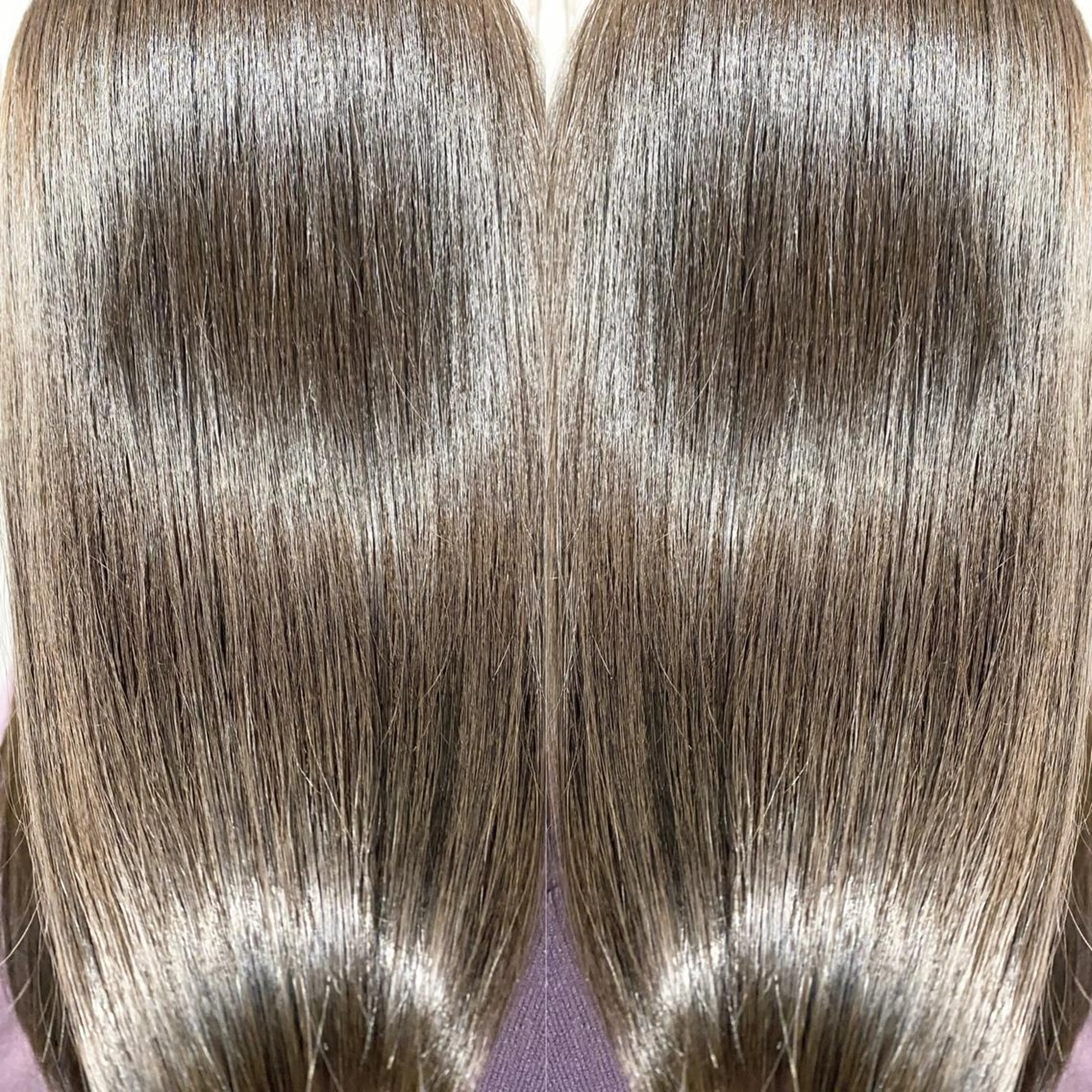 セミロング カラー パーマ ヘアアレンジ アッシュ バレイヤージュ ベージュカラー ブリーチ 透明感カラー RecheRche【池袋】所属・👑指名率No.1 👑坂口飛翔のヘアスタイル