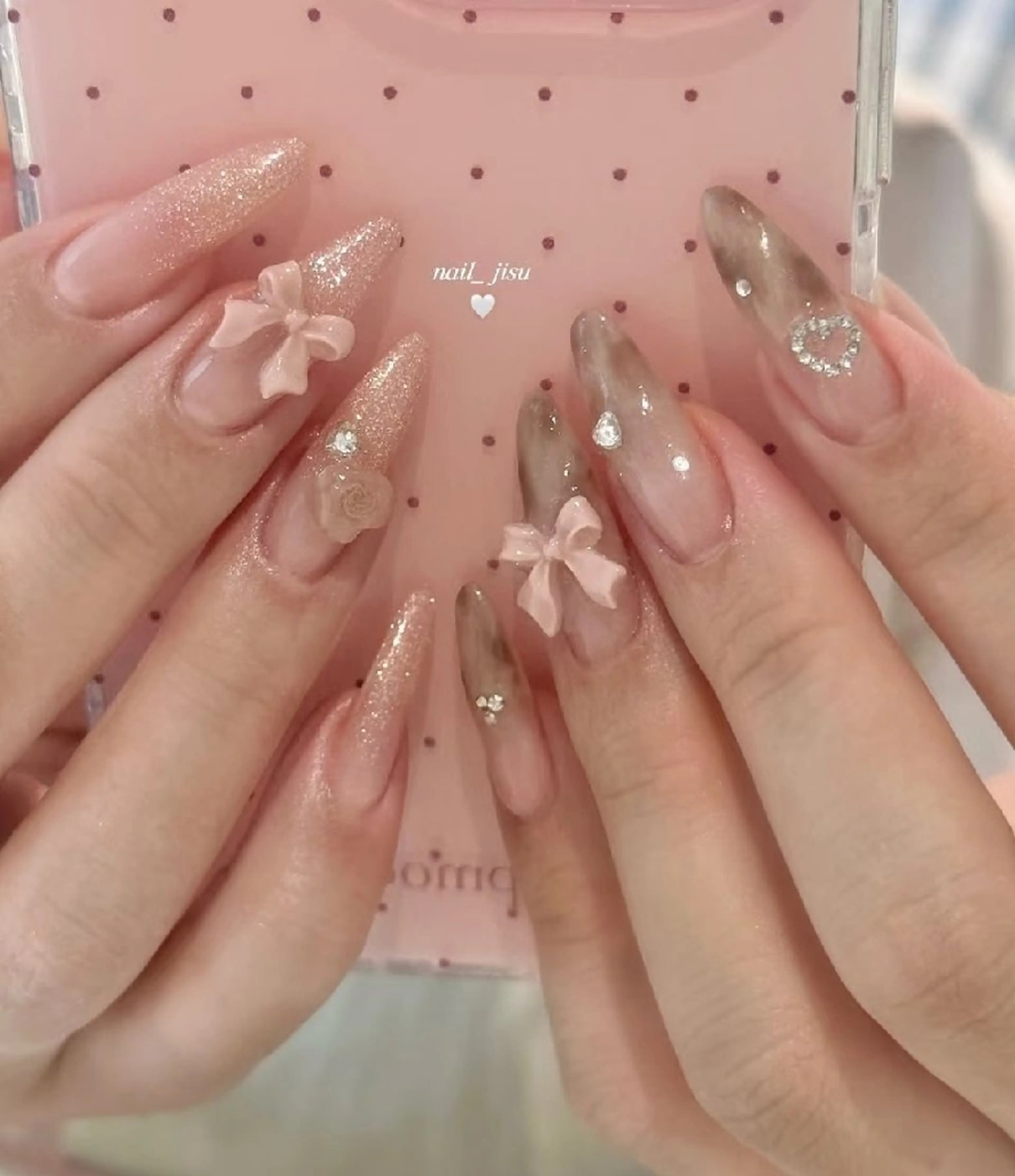 ネイル ハンドネイル Theone栄店 松田のネイルデザイン