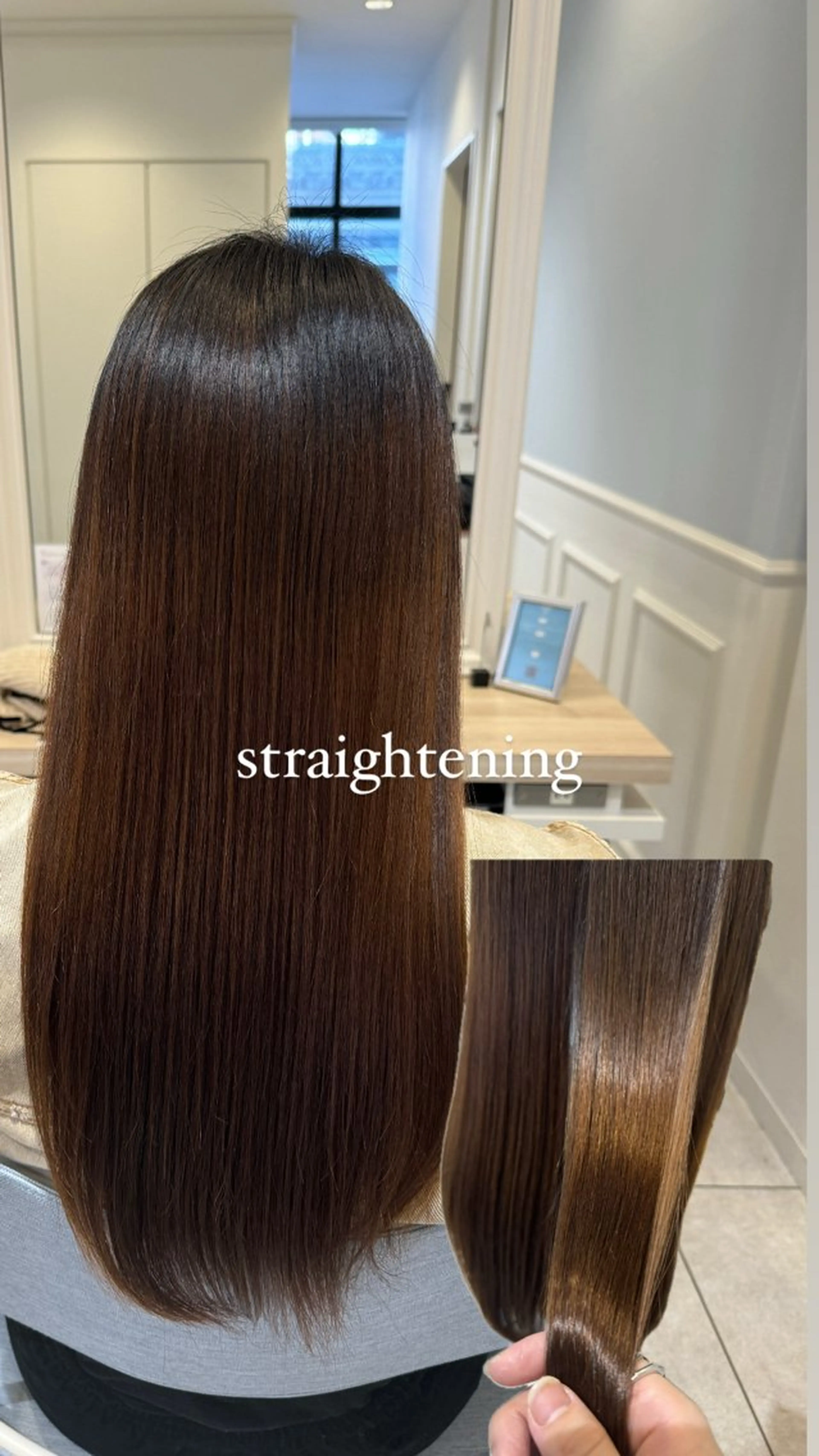 ロング メンズ 縮毛矯正 レイヤー/ウルフカッ ト/𝓡𝓲𝓷🍎のヘアスタイル