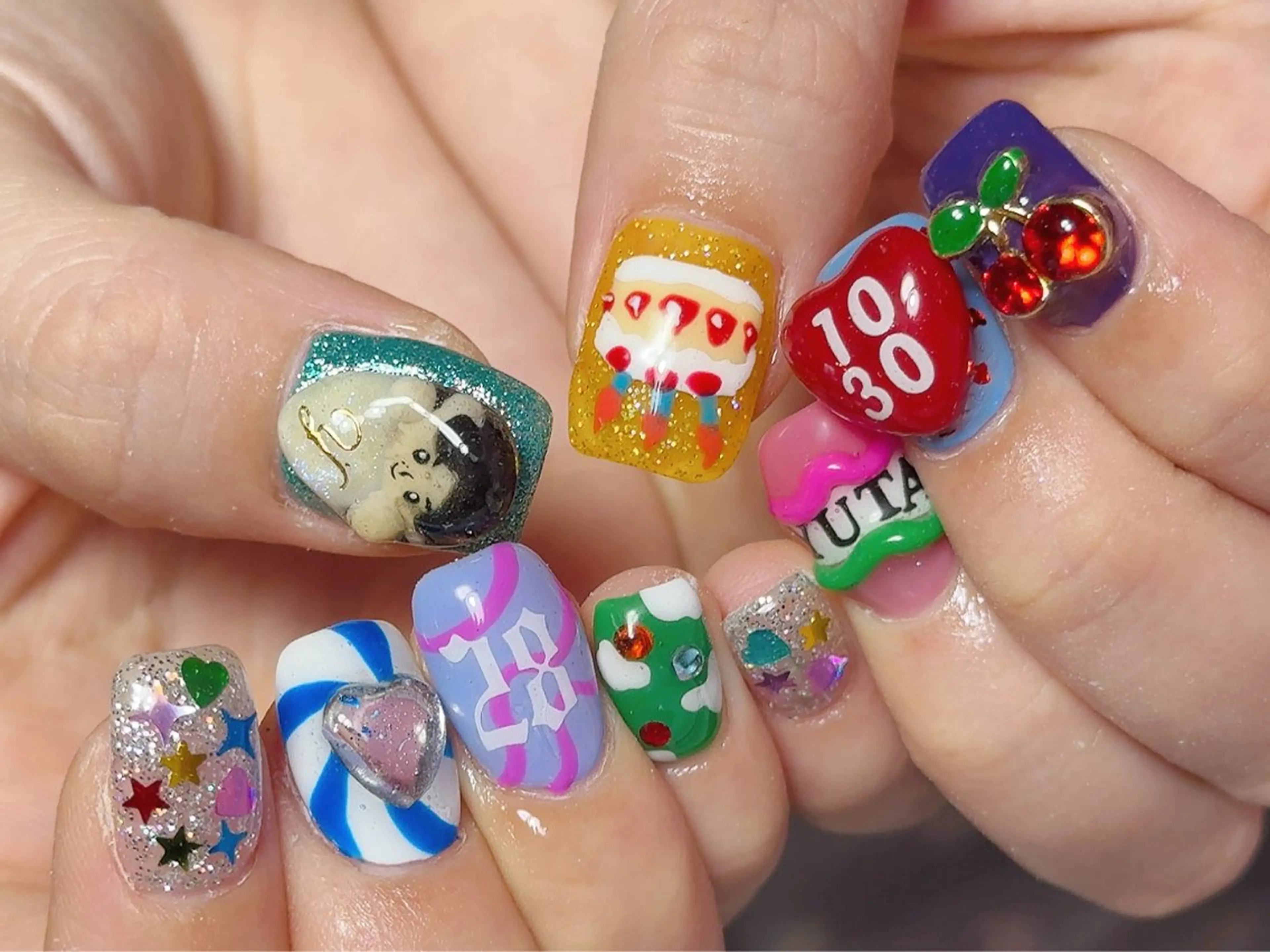 ネイル ハンドネイル Nail Atelier IamI所属・アイアムアイ 大村磨衣のネイルデザイン