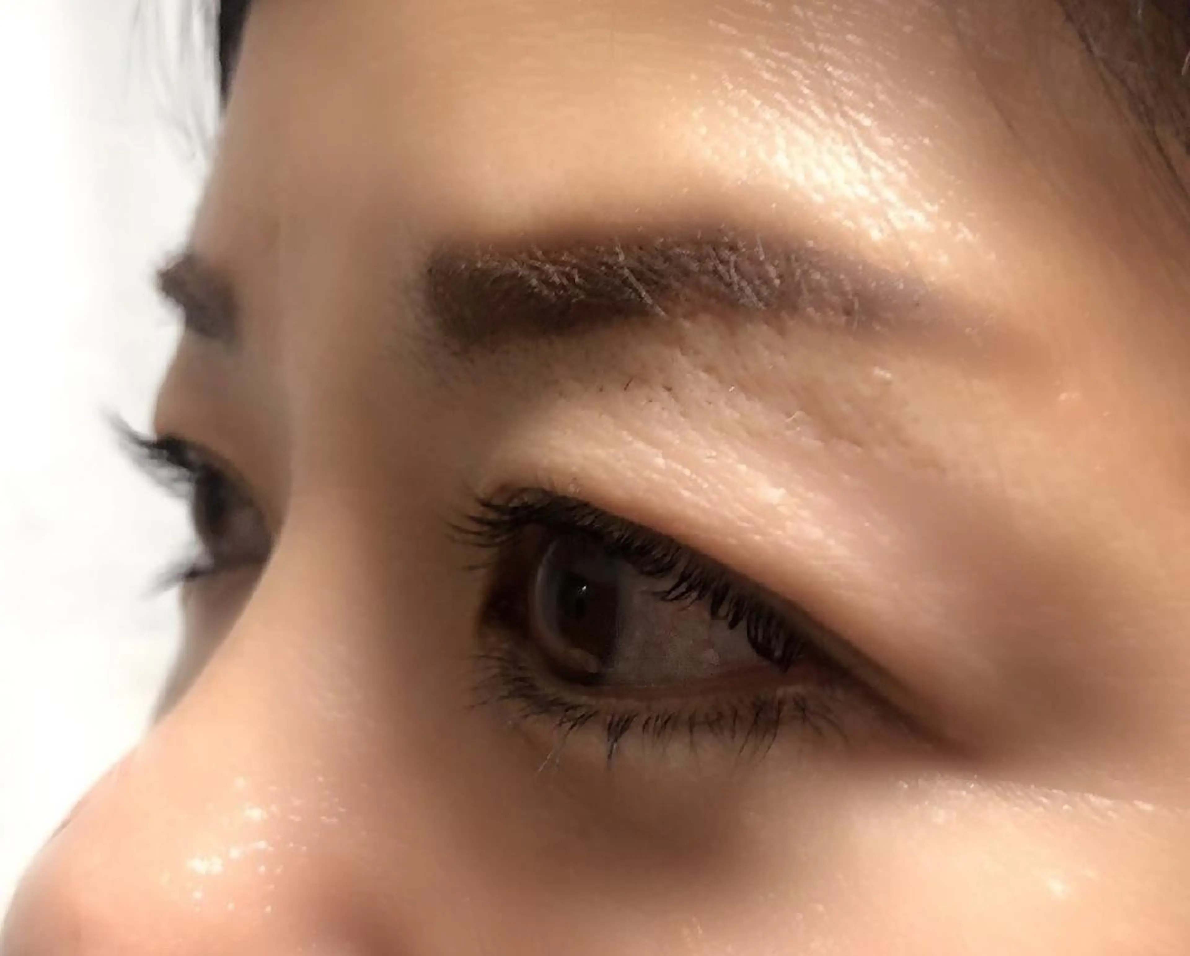 マツエク・マツパ 付け放題 フラットラッシュ ナチュラル まつげパーマ 一重×まつ毛パーマ マツパ 吉岡 ゆうなのマツエク・マツパデザイン