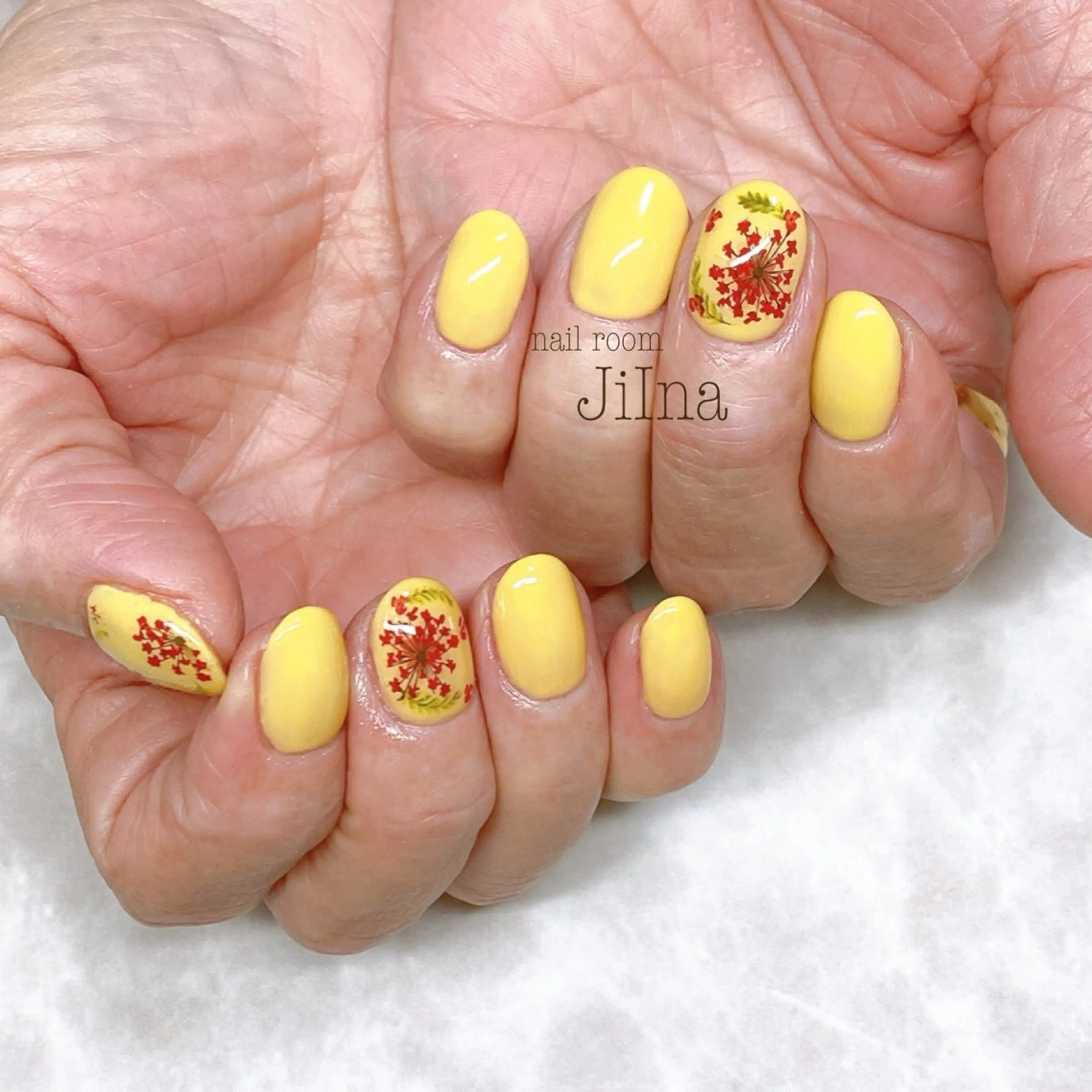 ネイル ワンカラーネイル JiIna nailのネイルデザイン