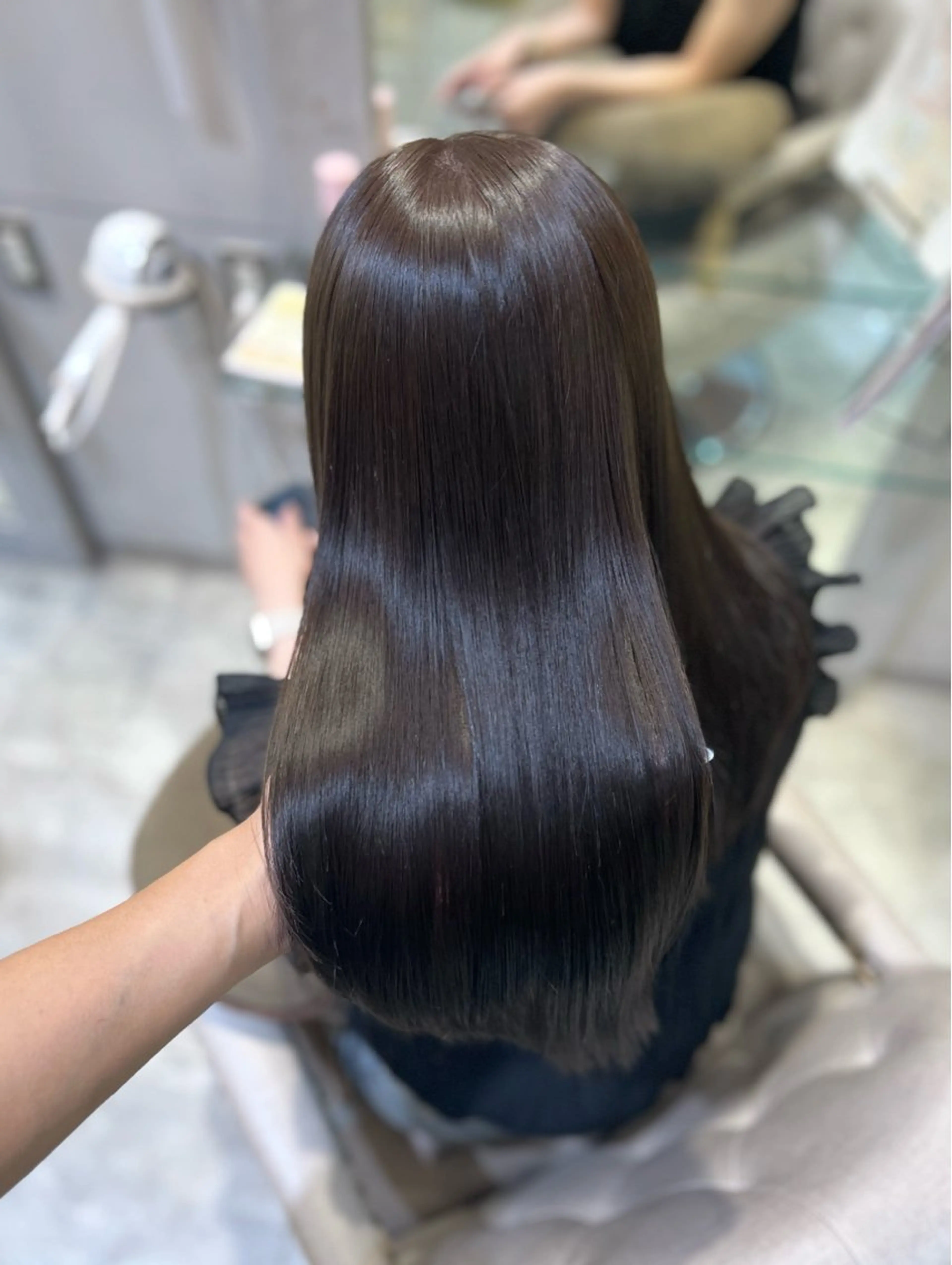 【⭐️1日3名限定45%off⭐️】5stepバイカルテ(シャンプーブロー込)➕バリブラシ🫧の写真