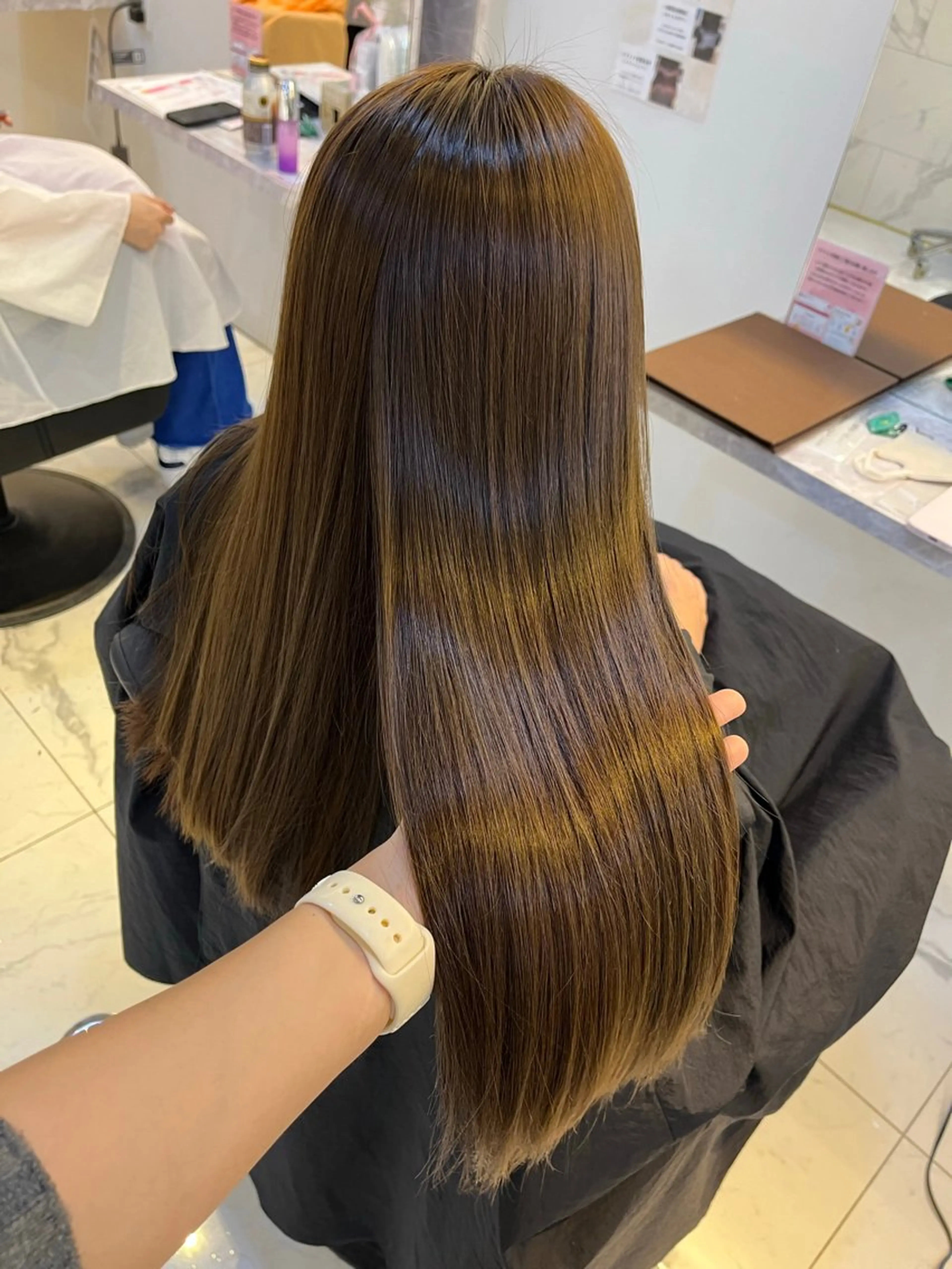 ロング カラー 透明感カラー/大阪 Rieのヘアスタイル