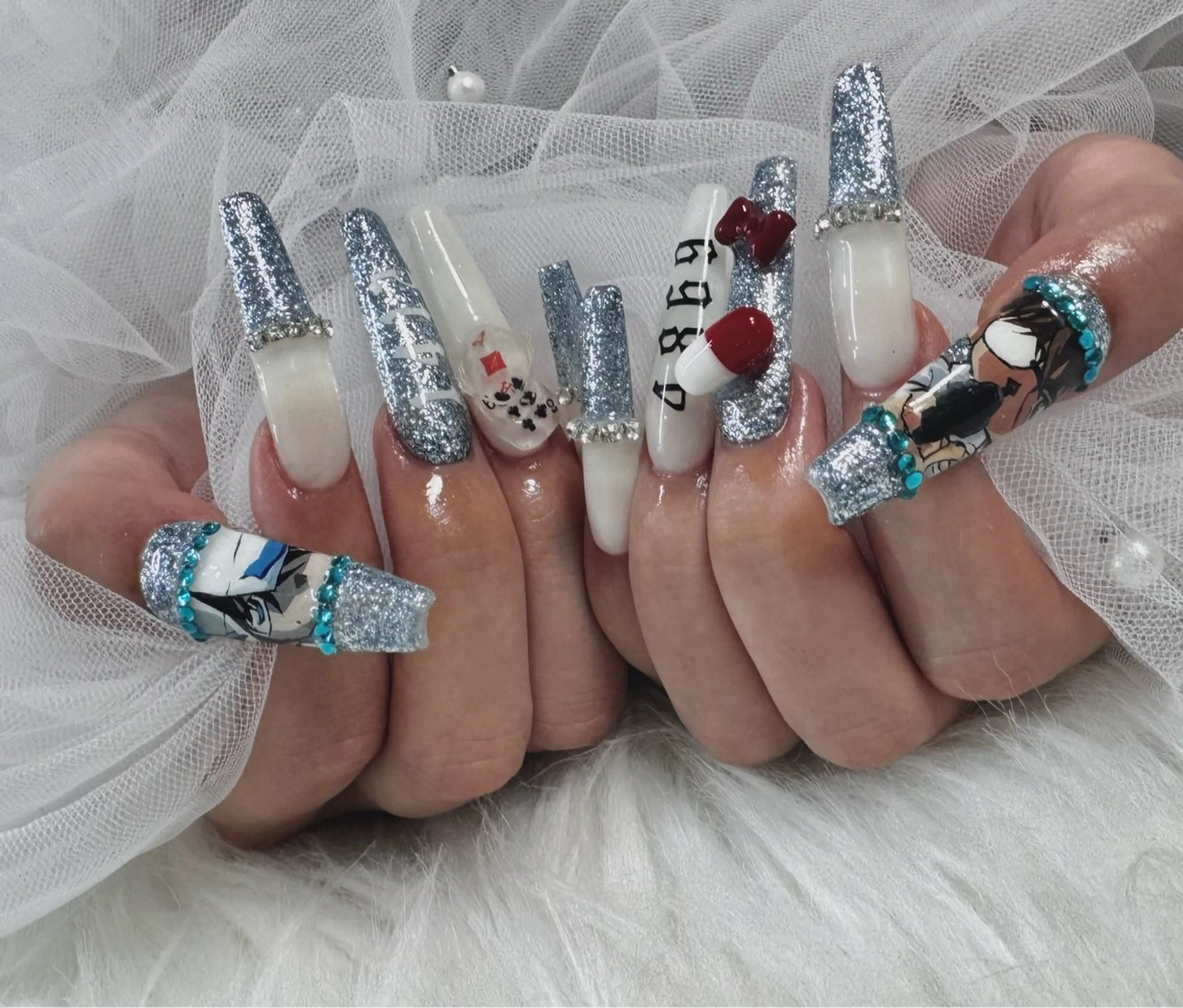 ネイル Panda.z つきのネイルデザイン